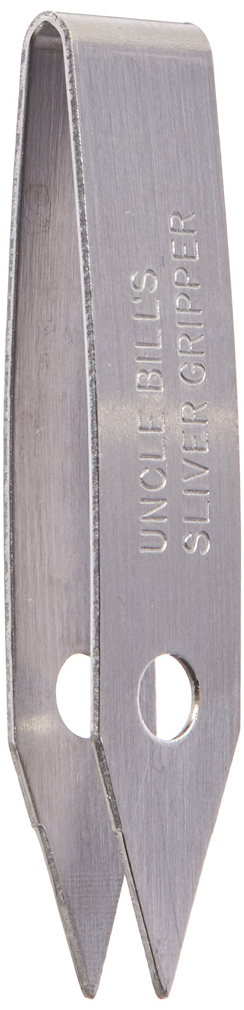 2 Pack Uncle Bill's Sliver Gripper Keychain Tweezers