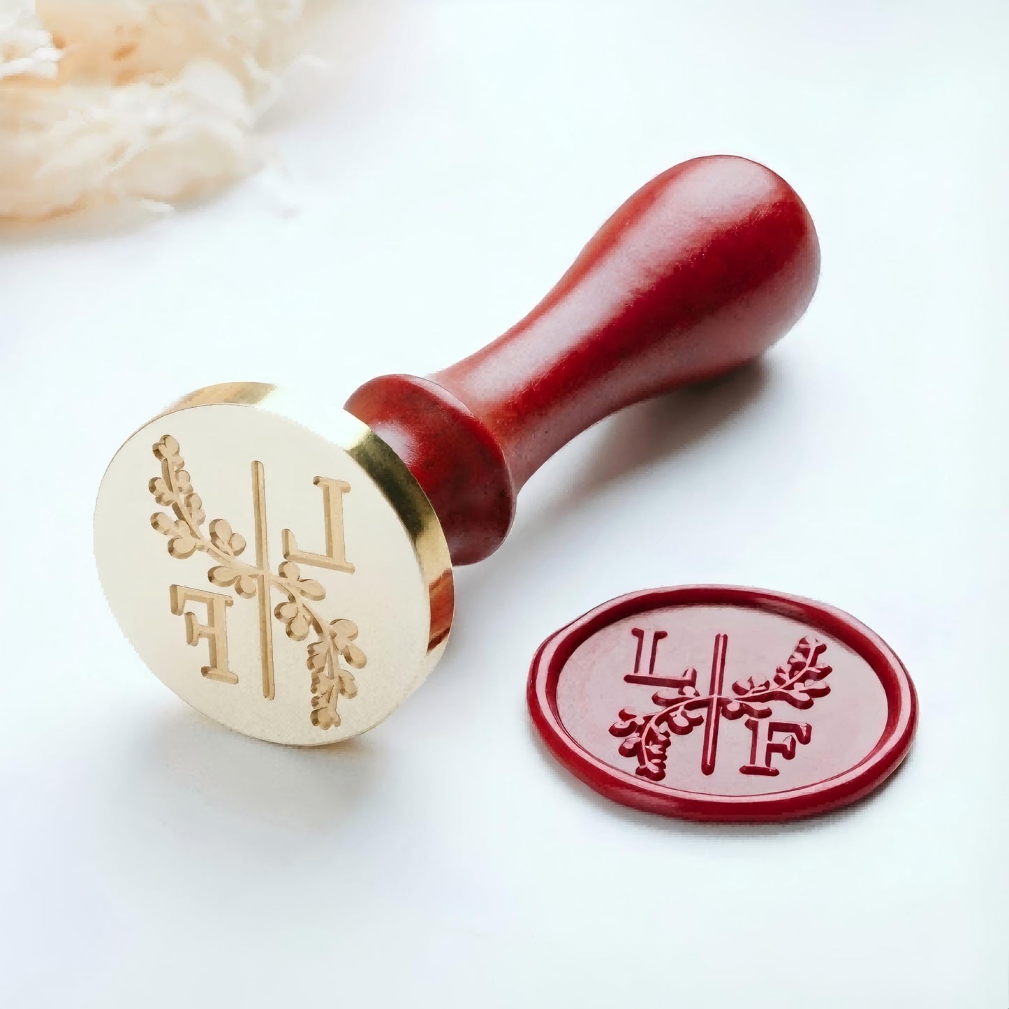 Custom Wax Seal Stamp Personalized Wax Seal Stamp Create Your Own Design/Logo/Letter Customization for Wedding Invitation Party Christmas Gift Envelopes Gift Wrapping
