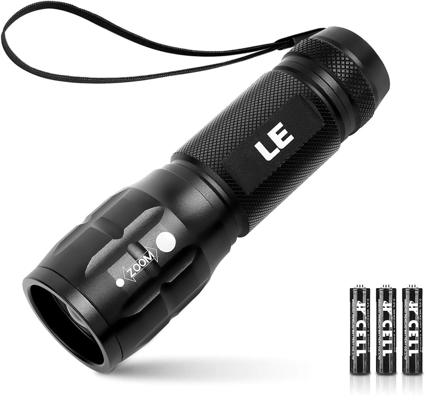 LED Flashlights - High Lumens Waterproof Tactical Flashlight | Adjustable Focus for Outdoor & Emergency Use
