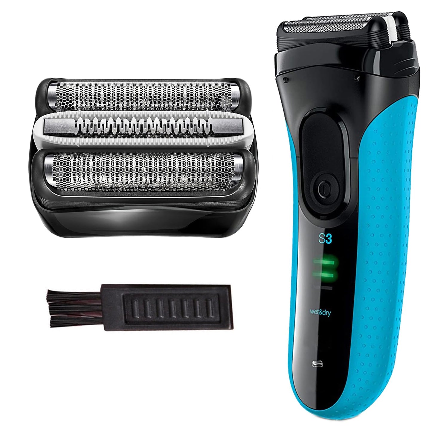 Series 3 Replacement Head 32B for Braun ProSkin Electric Shaver, S3 Wet and Dry Replacement Head Compatible with Braun 3040s 310s 340s-4 3000s Foil and Cutter (1 Count)