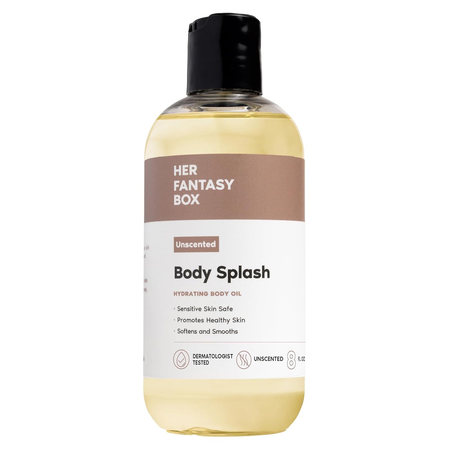 Body Splash Blueberry Crème Fragrance Oil - Fruity Vanilla & Citrus Scent, Lightweight Hydrating Vegan Oil