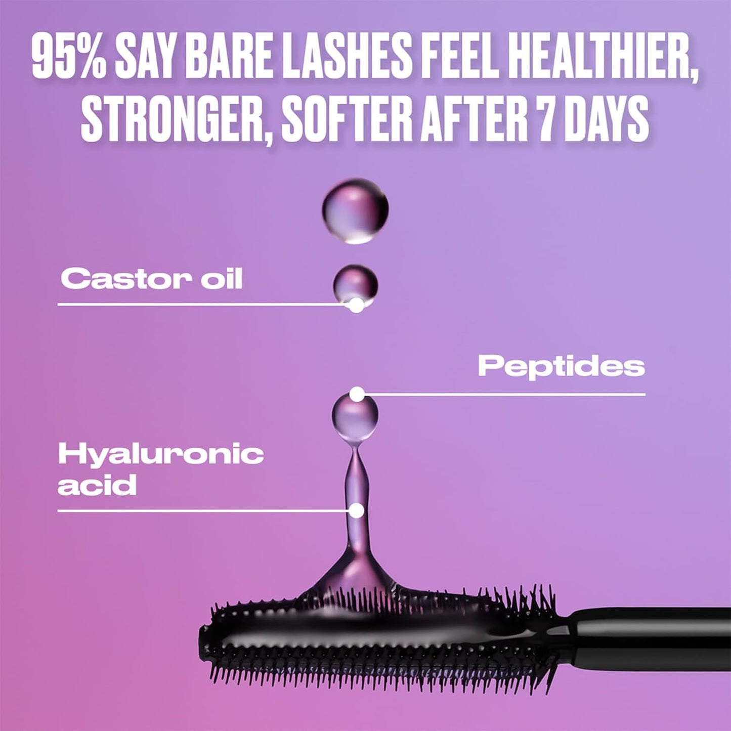 Urban Decay Tubing Mascara - 24HR Lengthening & Volumizing Formula | Anti-Clump, Waterproof, Washable with Castor Oil & Peptides