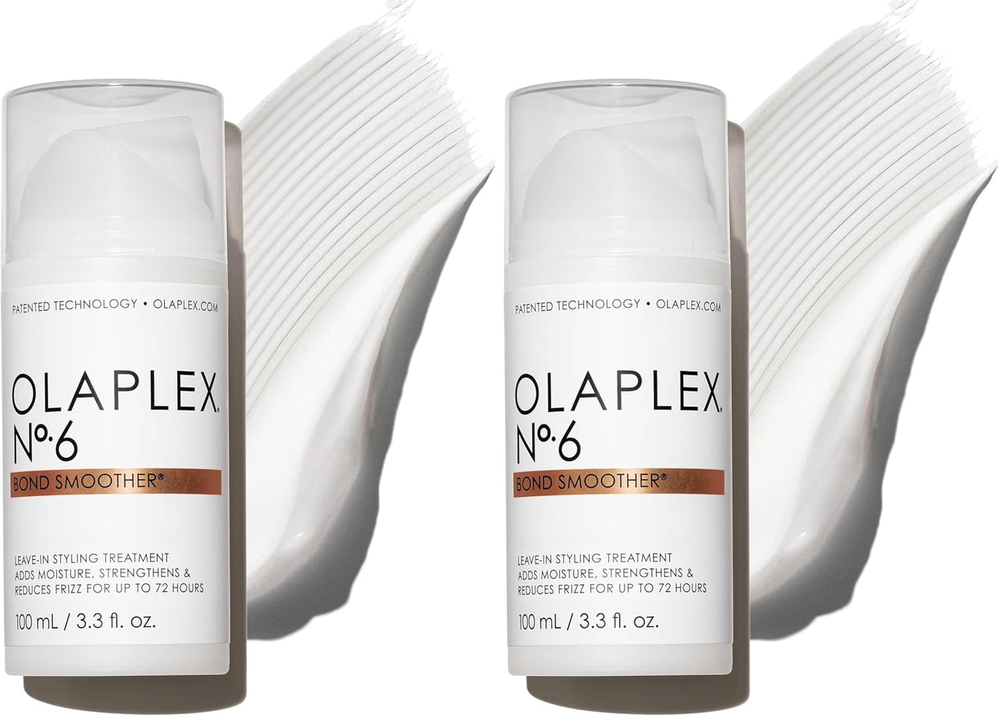 Olaplex Nº. 6 Bond Smoother - Leave-In Styling Treatment for Frizz Control | Smooths & Strengthens Hair Up to 72 Hours