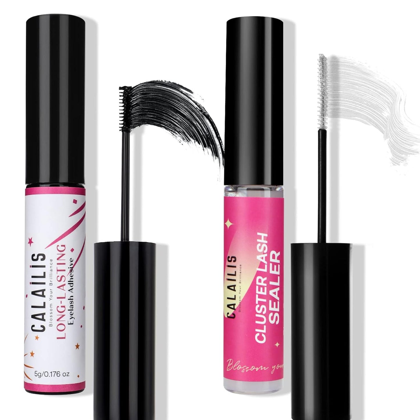 Lash Cluster Glue - Strong Hold Waterproof Adhesive for Eyelash Extensions | 5ml, Lasts 4+ Weeks