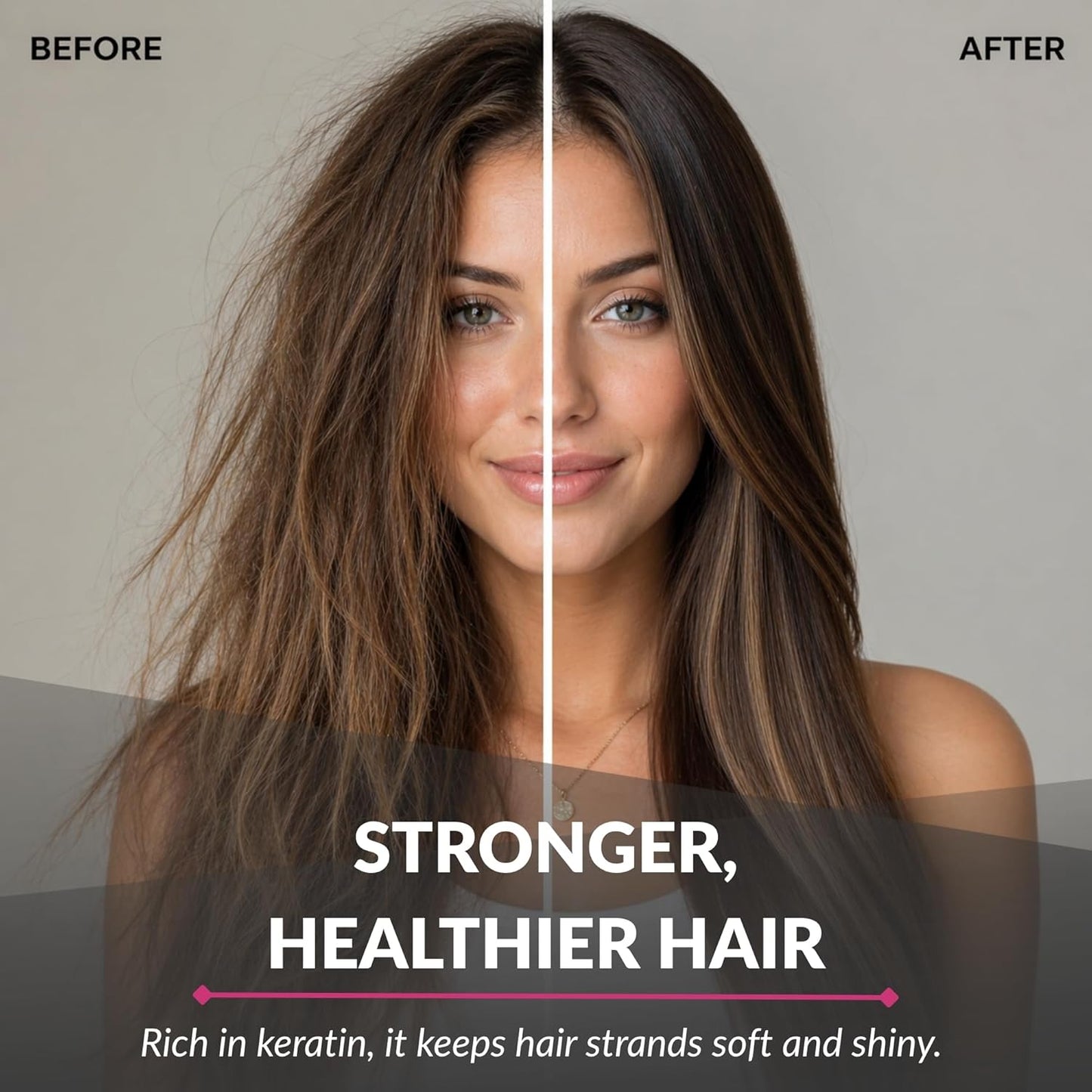 Kashmir Keratin Hair Mask - Advanced Deep Conditioning Treatment for Damaged Hair | 8 oz, Sulfate & Paraben Free