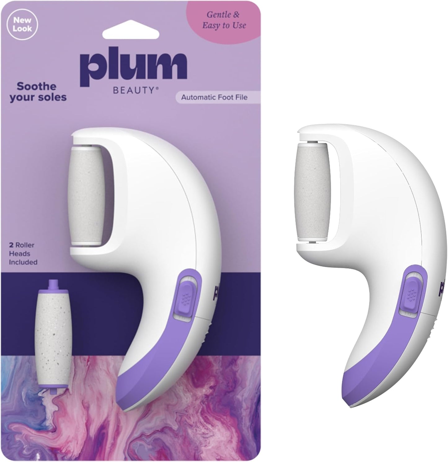 Automatic Foot File - Electronic Callus Remover for Smooth Feet | Rechargeable & Ergonomic Design