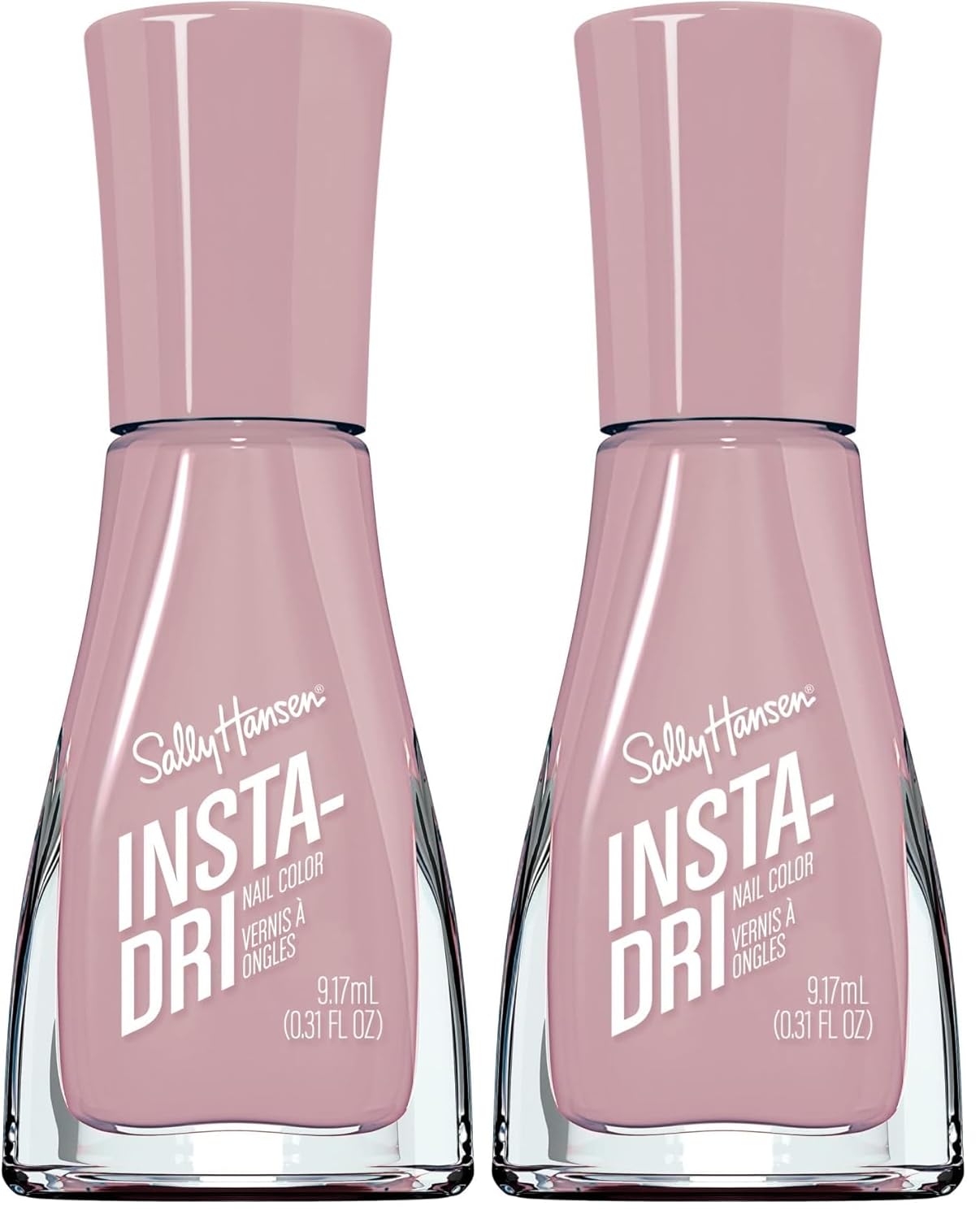 Sally Hansen Nail Polish - Dragon Fruit Crush | Quick-Dry Satin-Matte Finish, One-Coat Application, 0.31oz