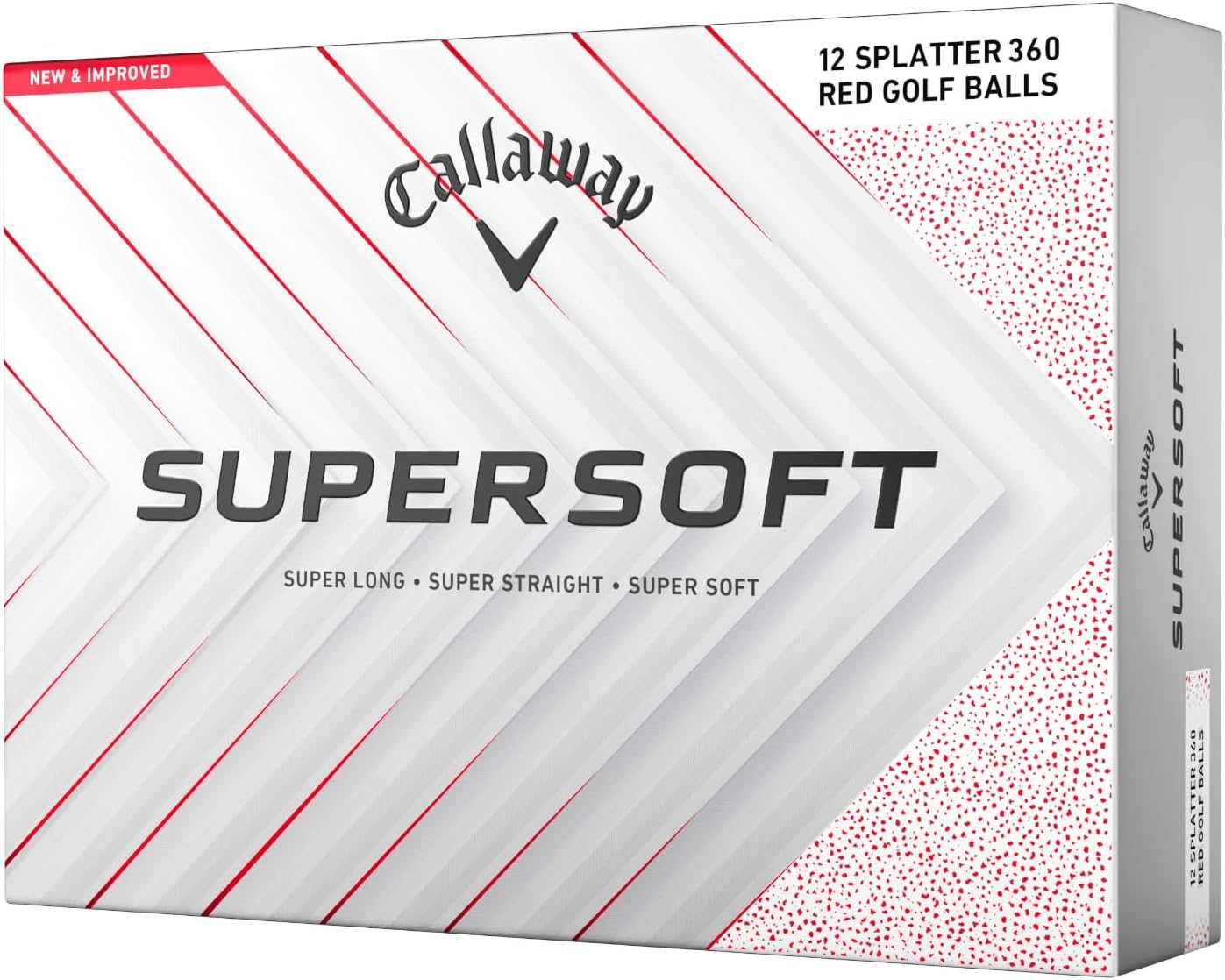 Callaway Golf Supersoft Golf Balls - Ultra-Soft Feel & Distance | 2025 Edition