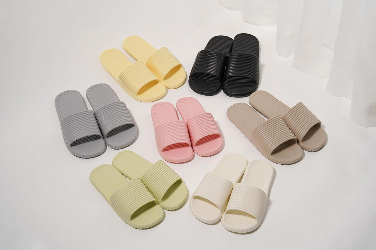 Shower Shoes - Quick Drying Non-Slip Slides for Women & Men | Indoor/Outdoor Spa, Gym, Pool, Beach Sandals