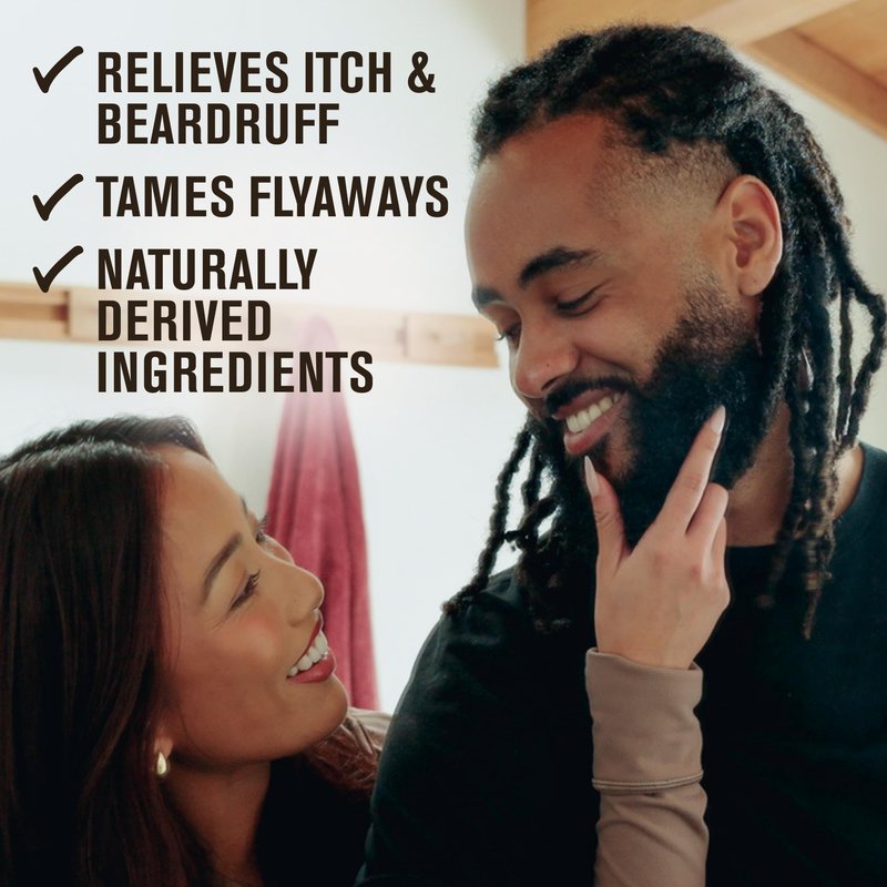 Every Man Jack Beard Oil & Scruff Softening Butter Bundle - Sandalwood Fragrance - Rejuvenates, Hydrates & Styles Dry Beards - Naturally Derived with Cocoa Butter and Shea Butter