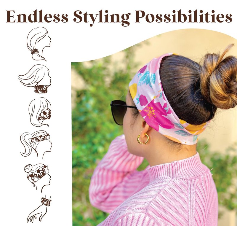Karma Medium Headband - Stylish Prairie Design for Everyday Wear