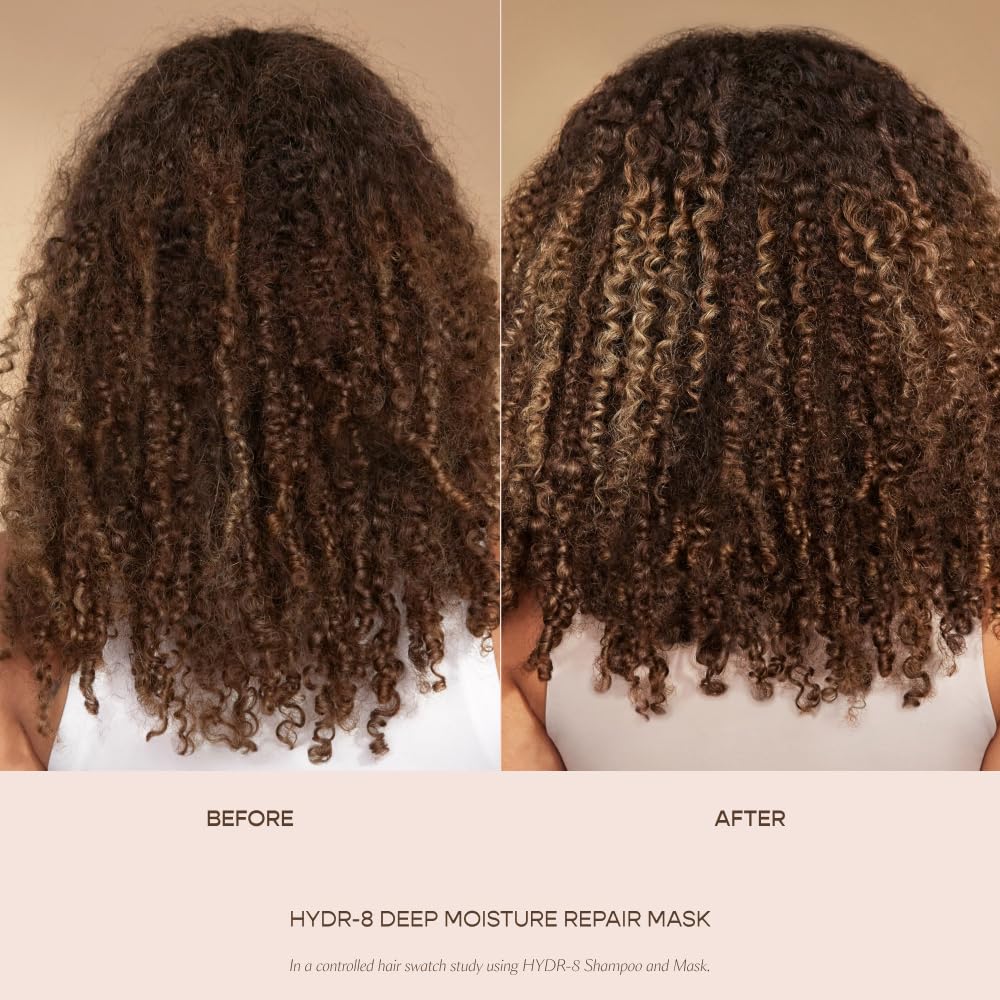 Vegamour Hydr-8 Deep Moisture Repair Mask | Ceramides & Milk Thistle for Dry, Damaged Hair - 5 Fl Oz
