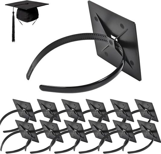 Graduation Cap Headband - Secure Hairstyle, Anti-Fall Design for Graduates | Perfect for Students