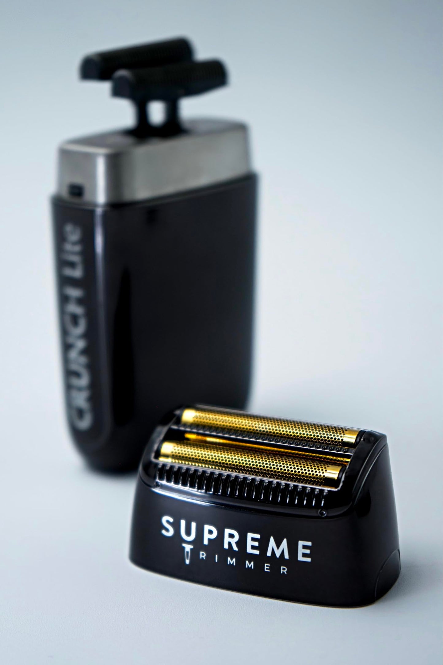 Supreme Trimmer Replacement Foil & Cutter SB55 | Hypoallergenic Foil for Crunch Lite STF600 | Black