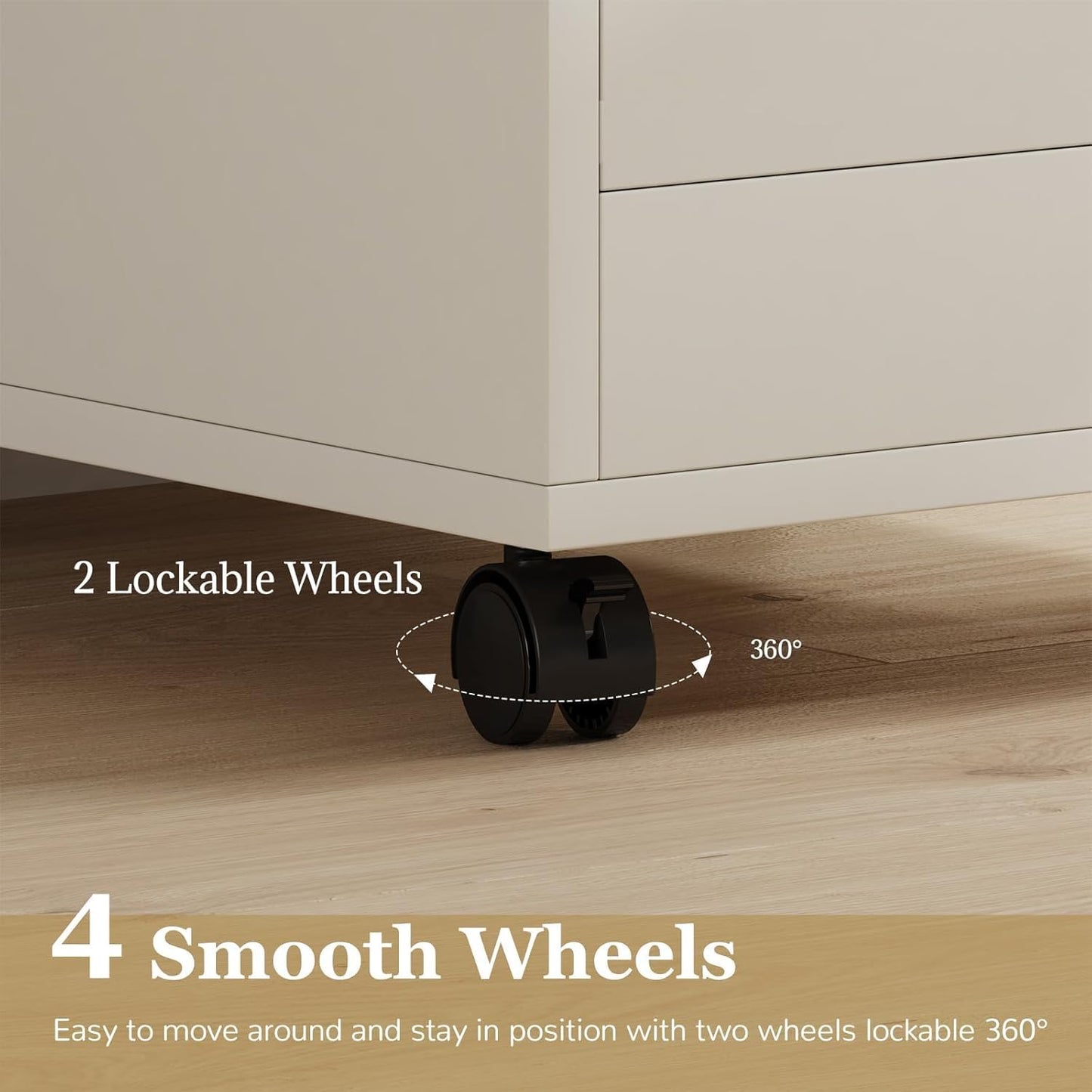 Rolling Salon Station for Hair Stylists - Mobile Trolley Cart with 6 Dryer Holders & 3 Drawers | White & Gold