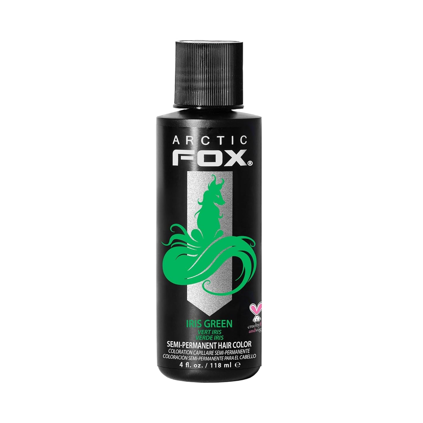 Arctic Fox Semi-Permanent Hair Dye - Vibrant Purple AF Color | Vegan, Ammonia-Free, 4 Fl Oz