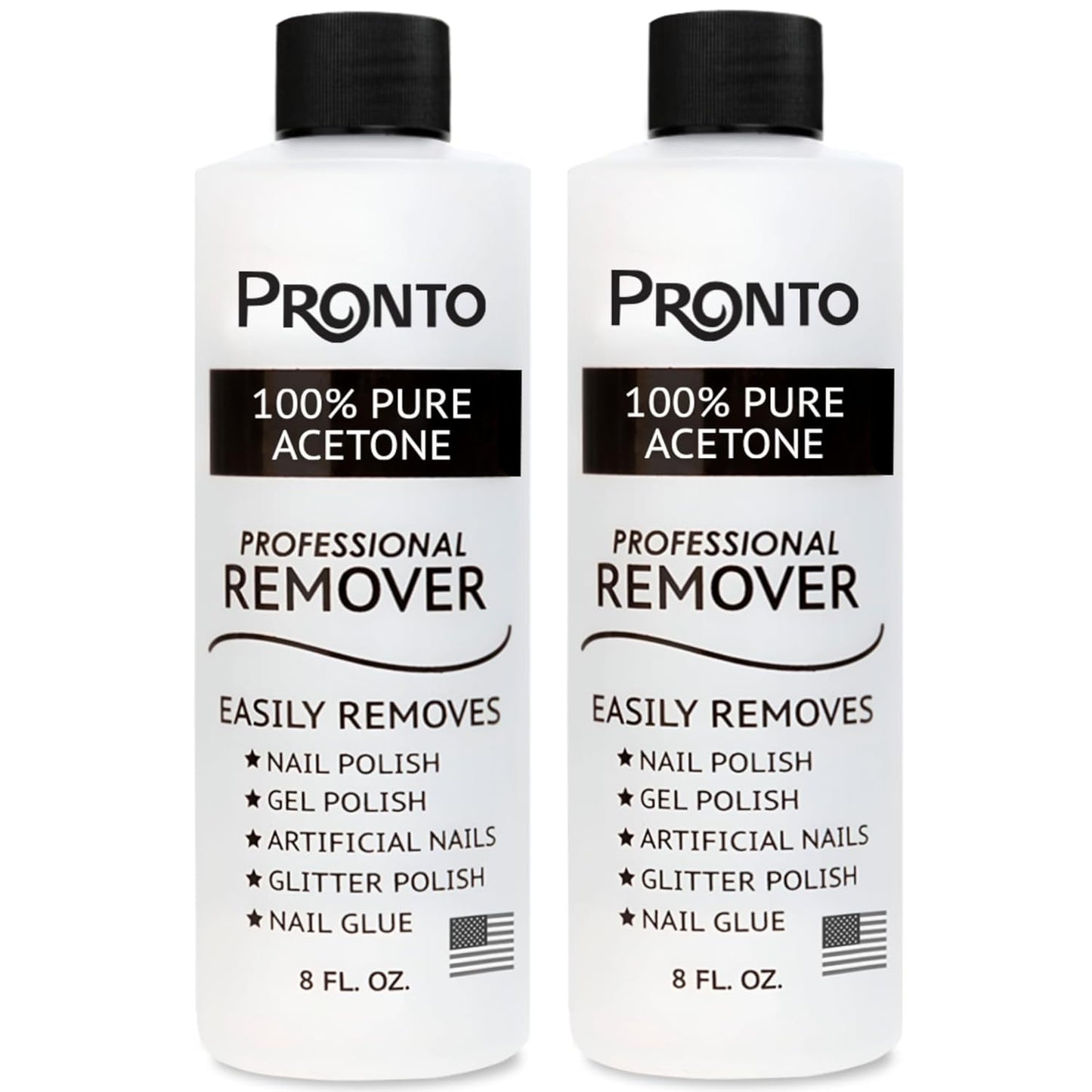 Acetone Gel Nail Polish Remover - Effective Gel & Acrylic Removal | 8 Fl Oz
