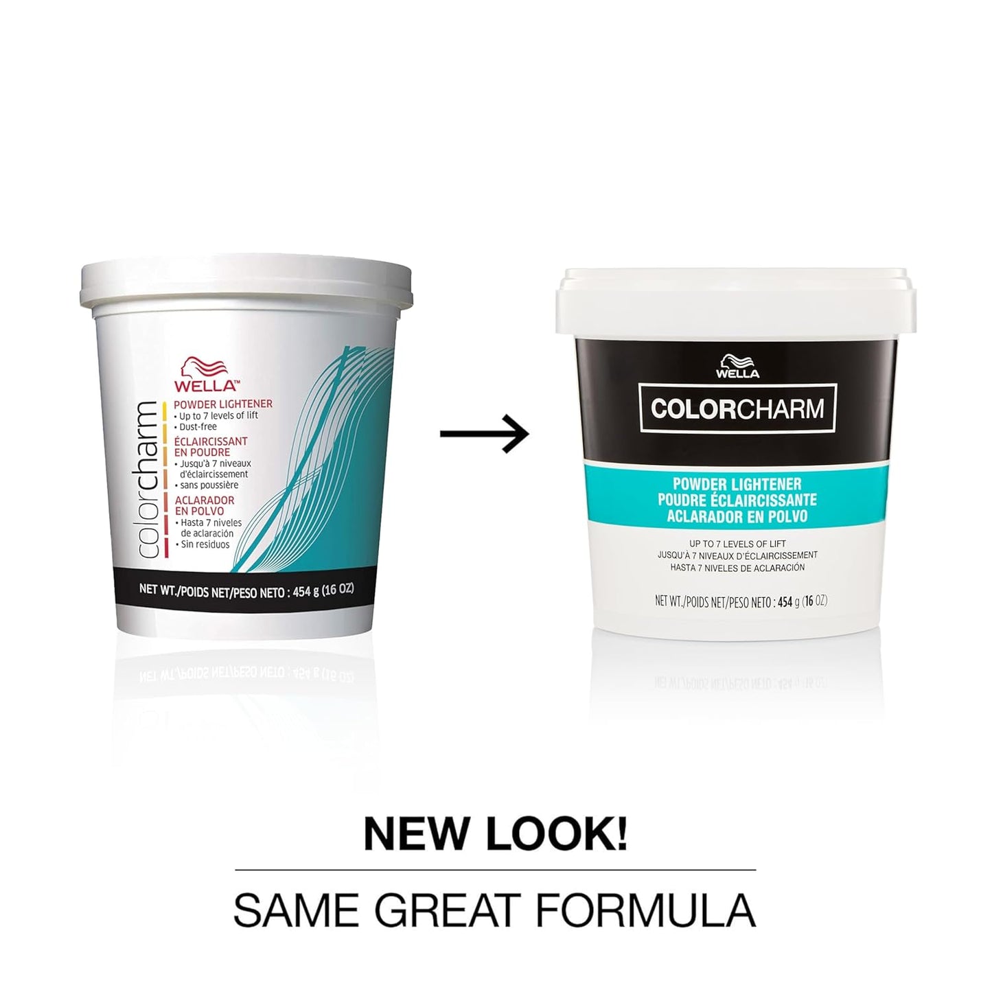 COLORCHARM Powder Hair Lightener - Achieve Up to 7 Levels of Lift | Dust-Free Formula