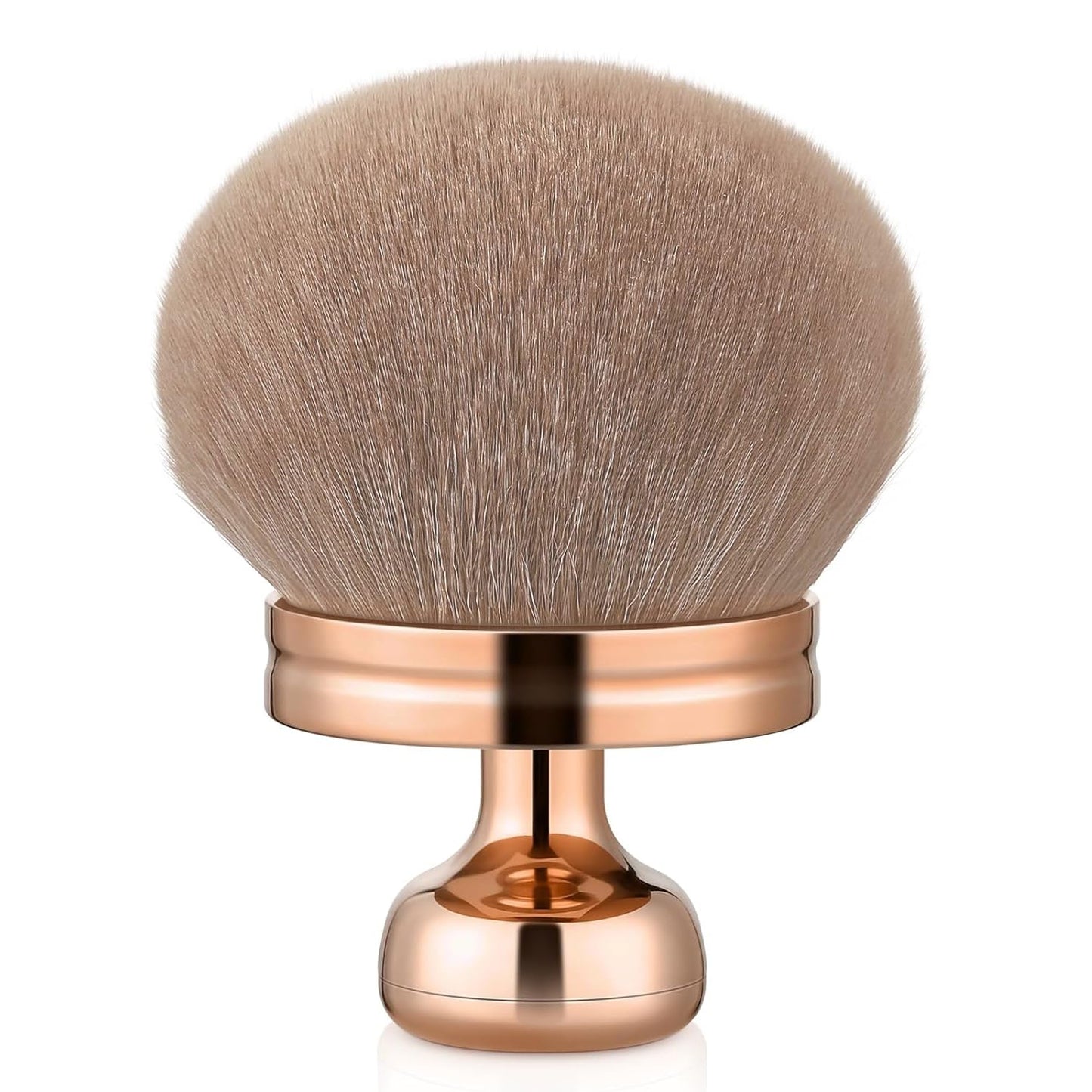 Extra Large Body Makeup Brush - Self Tanner Applicator | 66mm Wide Kabuki Brush for Blending Bronzers - Rose Gold