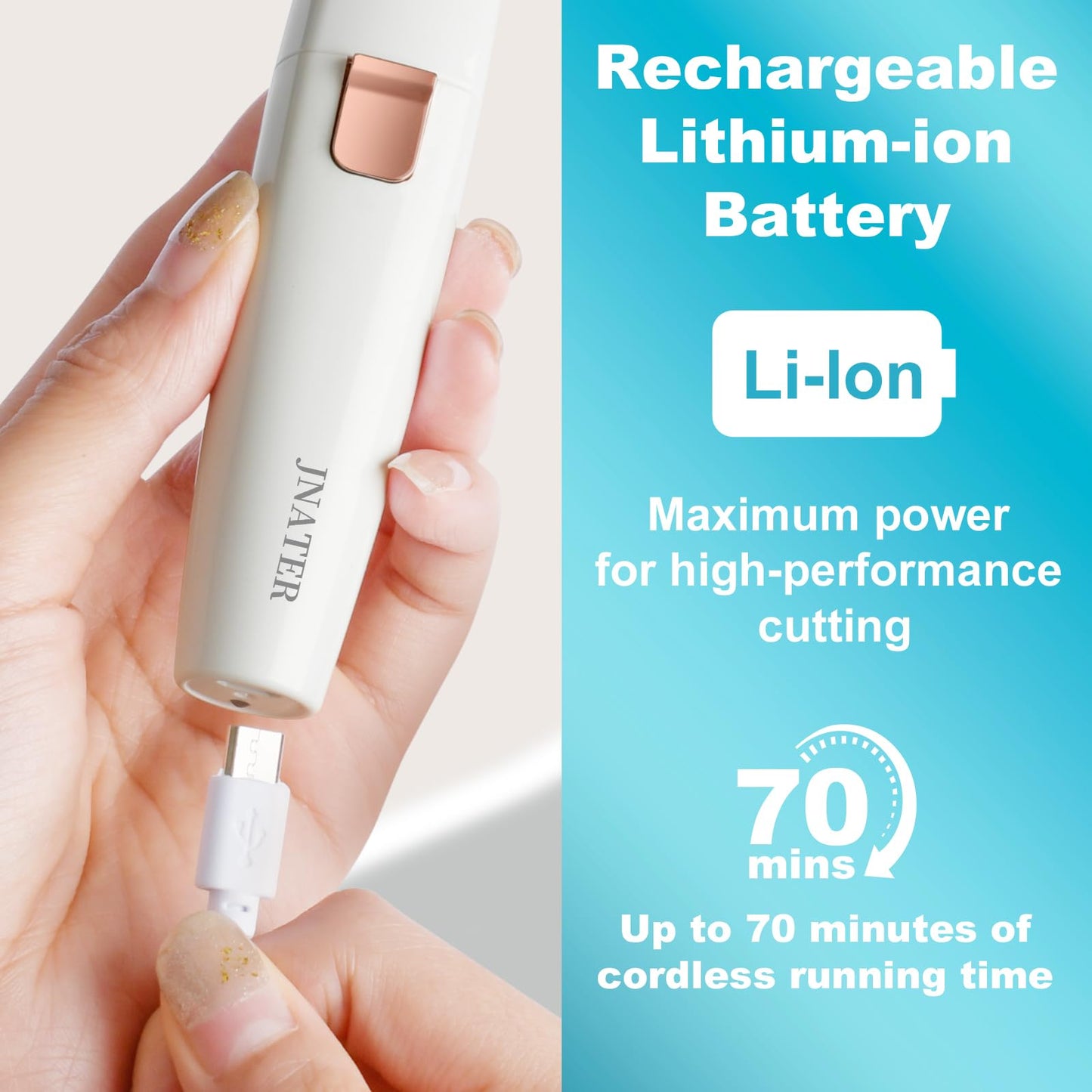 Eyebrow Trimmer, Facial Hair Removal for Women, 2 in 1 Rechargeable Eyebrow Razor & Painless Hair Remover Kit, Hair Removal Device for Eyebrows, Peach Fuzz, Lips, Arms, Legs with Light (Rose Gold）