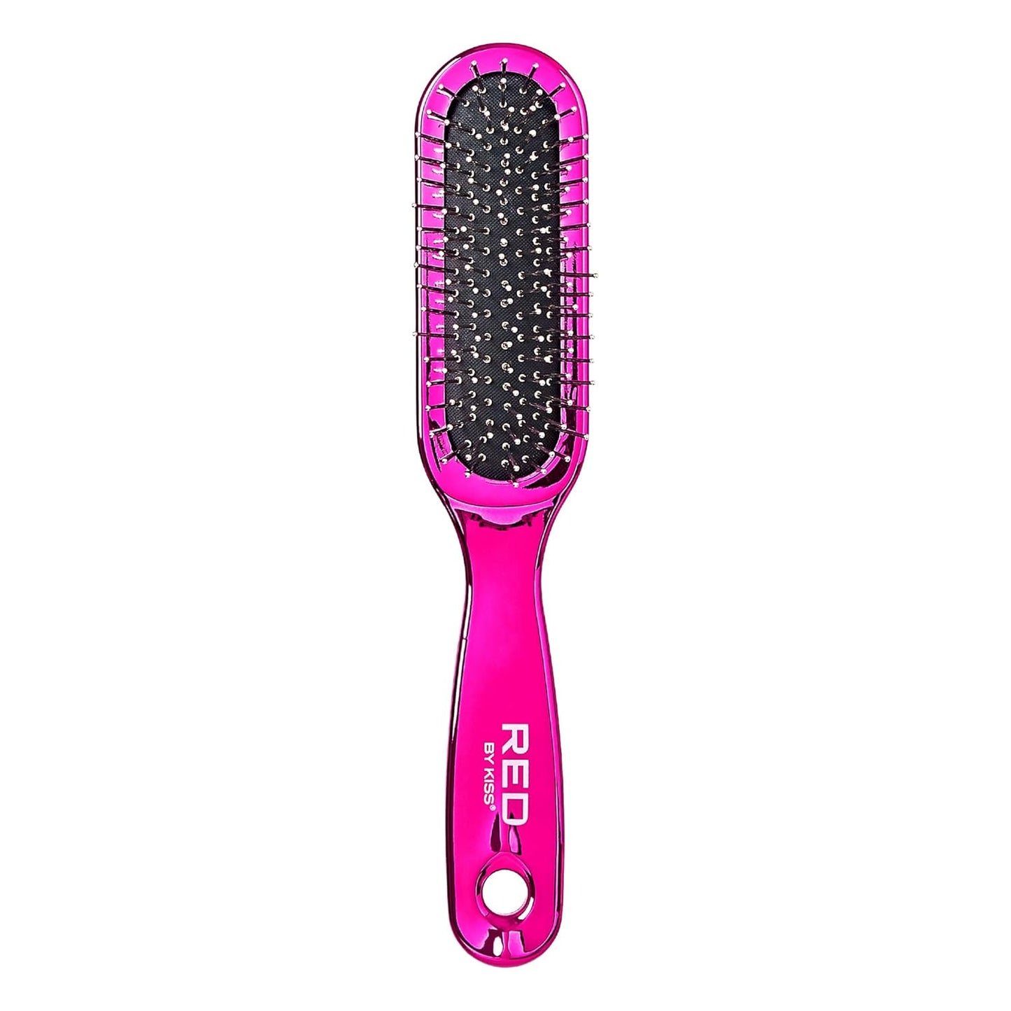 Anti-Static & Anti-Frizz Wig Brush - Stainless Steel Knot-Free Bristles for Easy Detangling | Mini Size