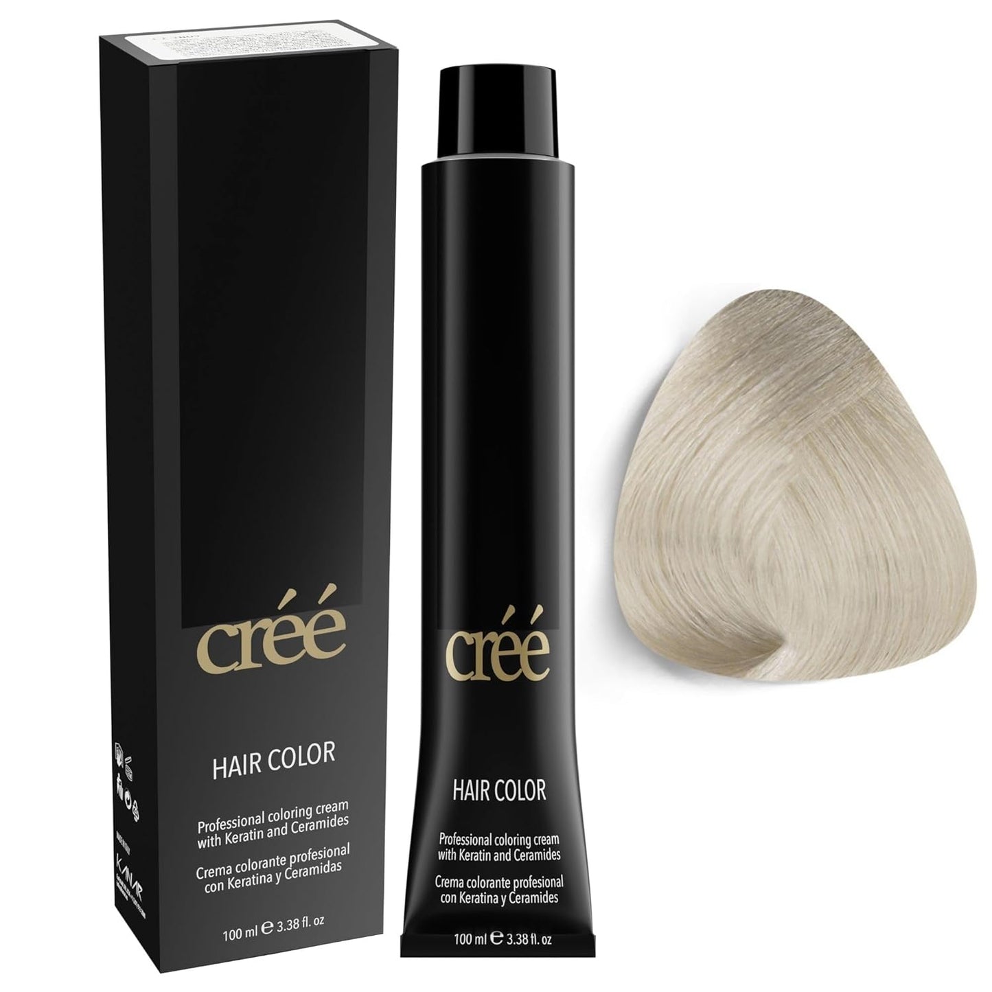Cree Professional 1000 Bleaching Booster Hair Color | Long-Lasting Gray Coverage - 100ml (3.4 fl. oz.)