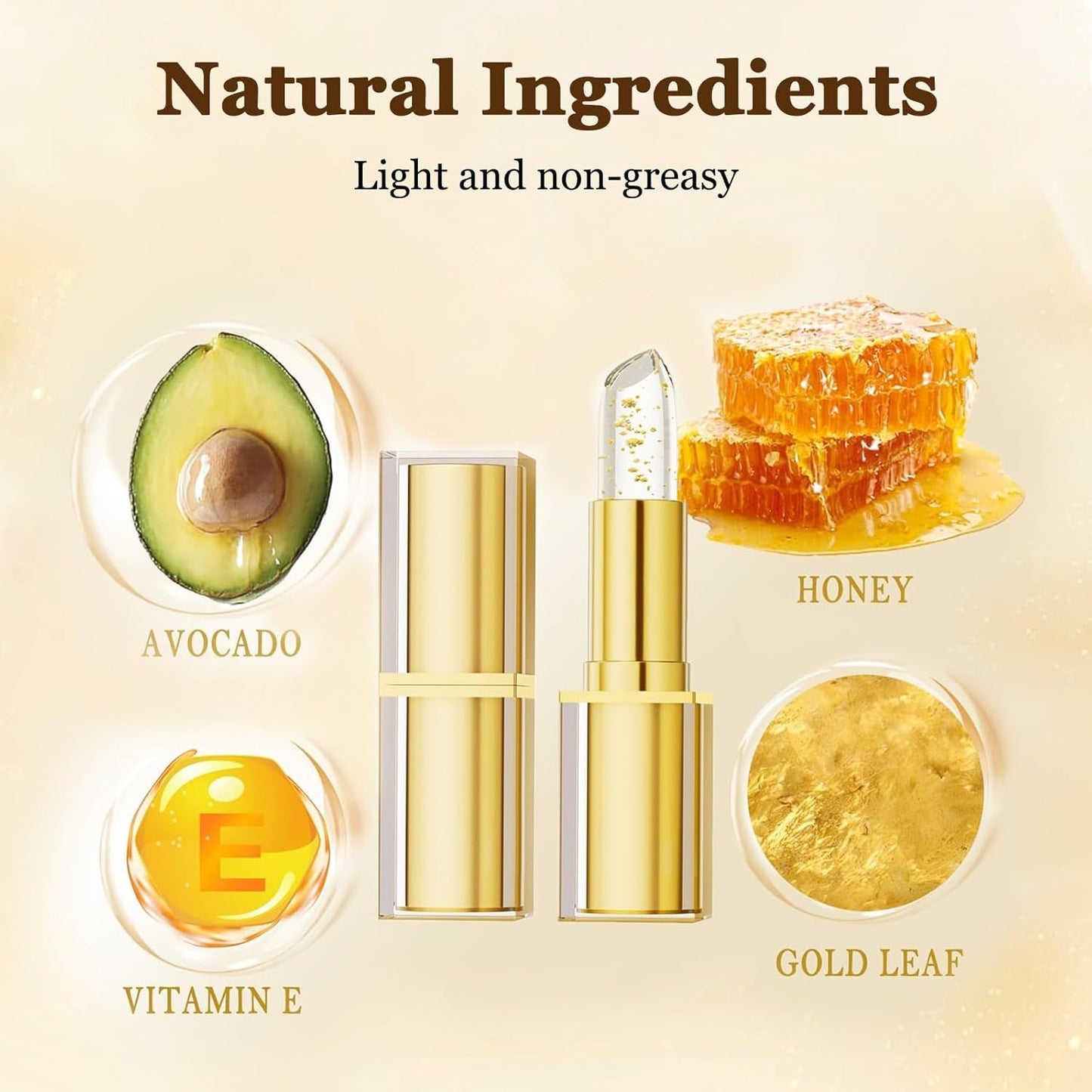 Color Changing Lipstick - Skin-Adaptive, Transferproof Formula | 24-Hour Moisturizing Gloss for Women