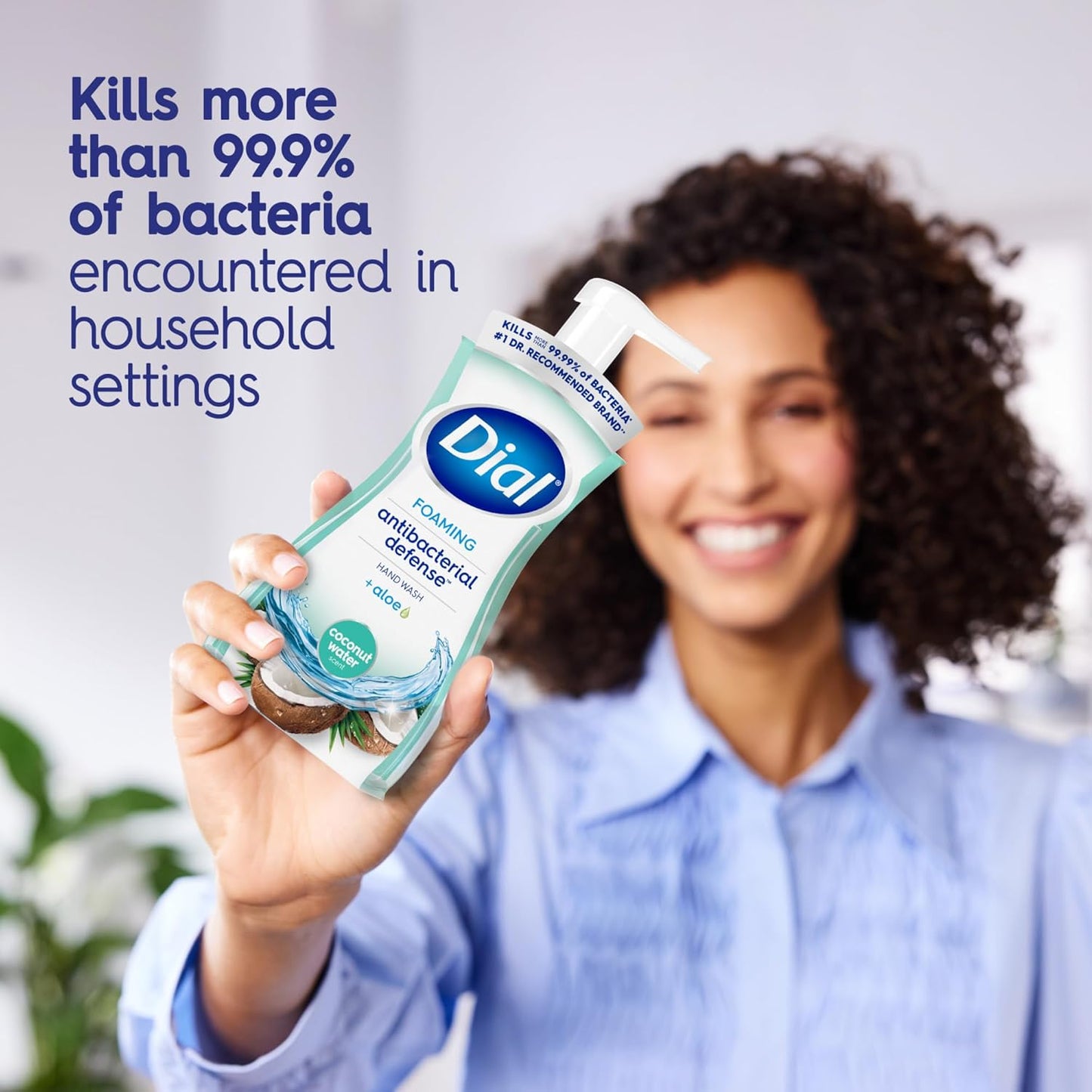 Antibacterial Foaming Hand Wash - Coconut Water Scent | 7.5 fl oz (Pack of 6)