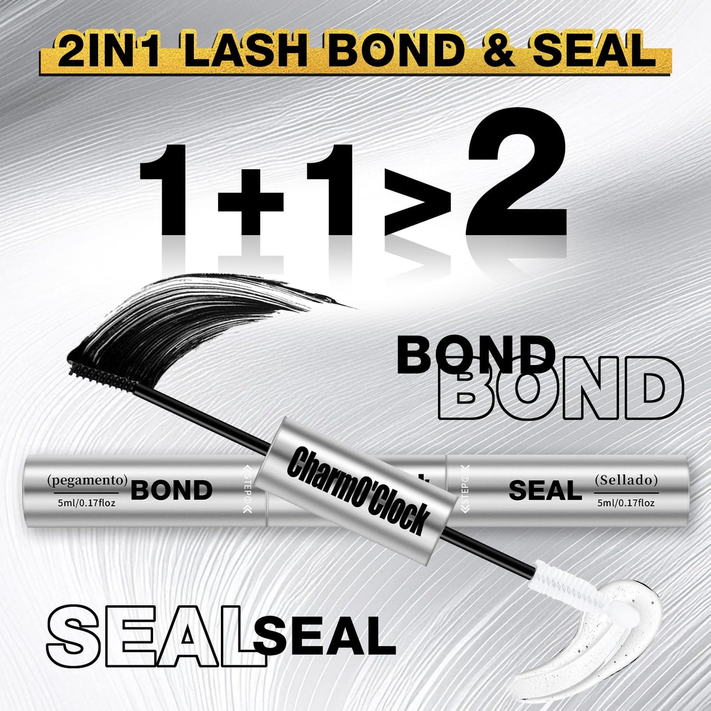 Lash Clusters Kit - 266 Pcs D Curl Wispy Eyelash Extensions with Bond, Seal, Tweezers & Remover | 9-16mm Mix