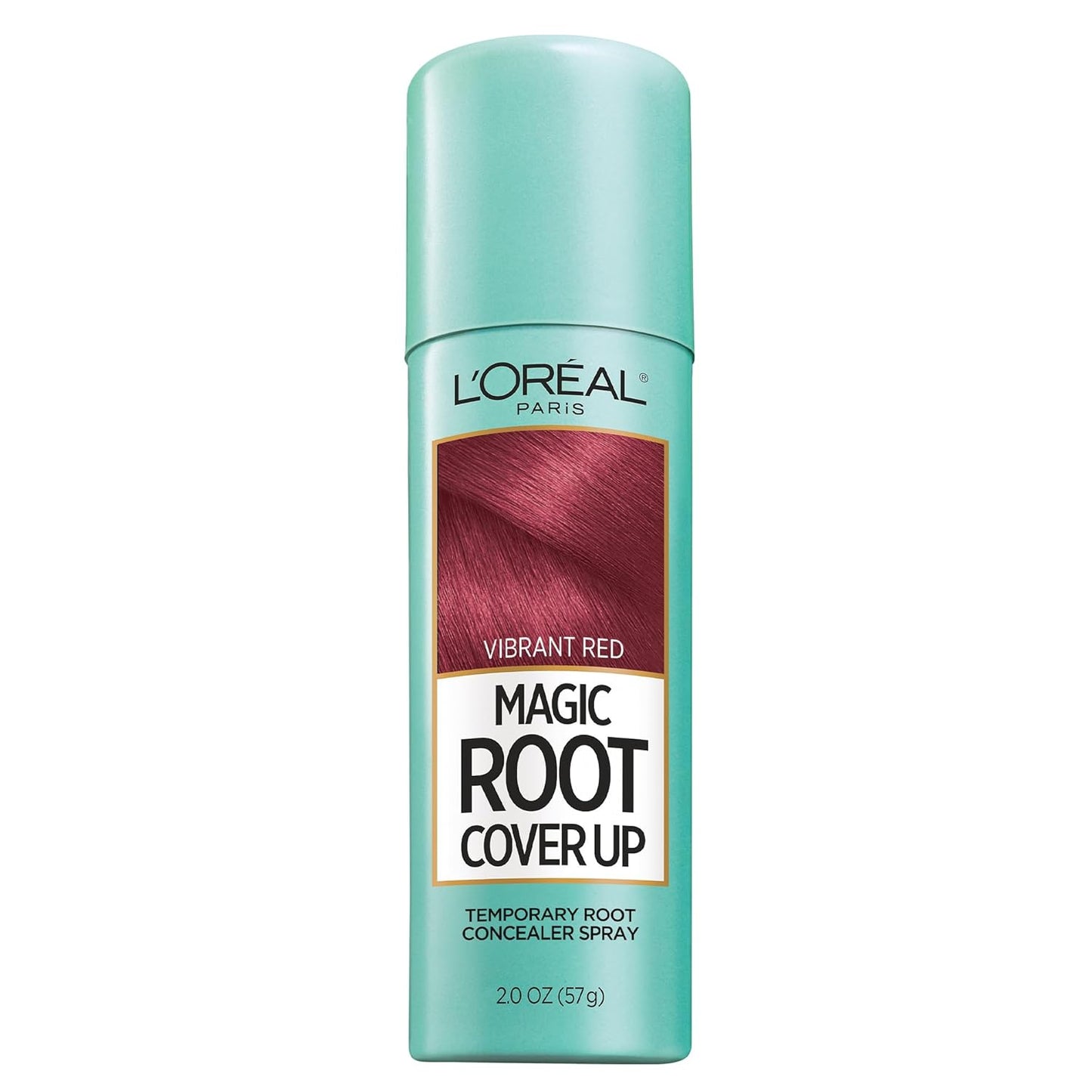 L'Oreal Paris Magic Root Cover Up - Gray Hair Spray for 100% Coverage | Lightweight, Ammonia-Free, Black, 2 oz