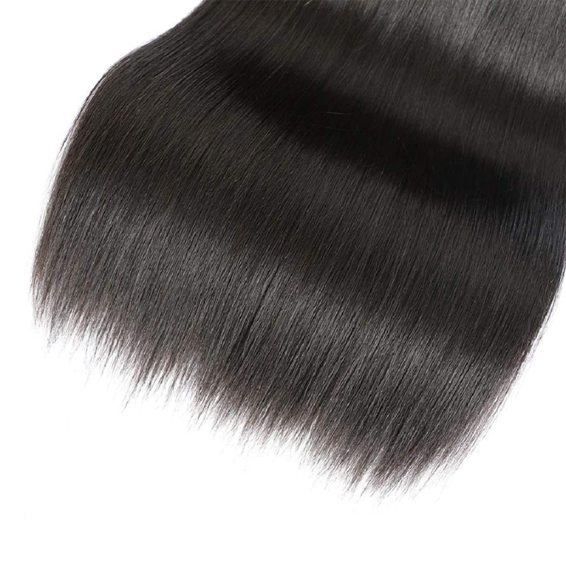 HeioWuio Straight Brazilian Remy Hair 1 Bundles Extensions For Women Weaves Double Weft Human Bundles 26 Inch