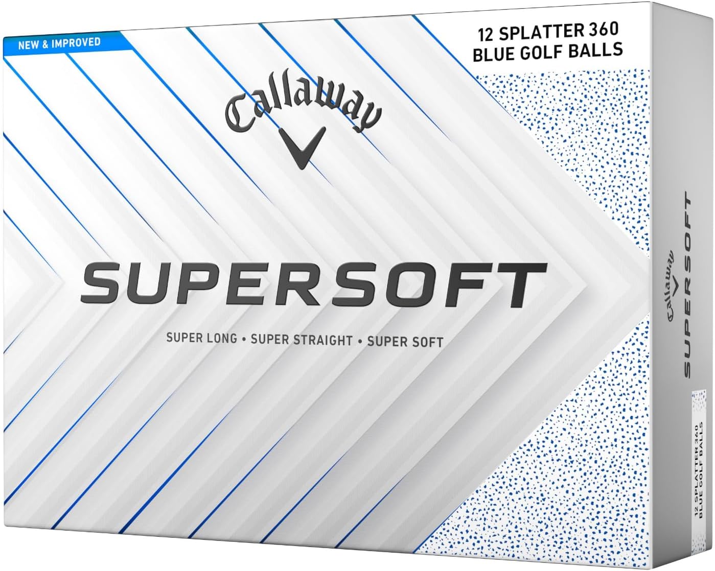 Callaway Golf Supersoft Golf Balls - Ultra-Soft Feel & Distance | 2025 Edition