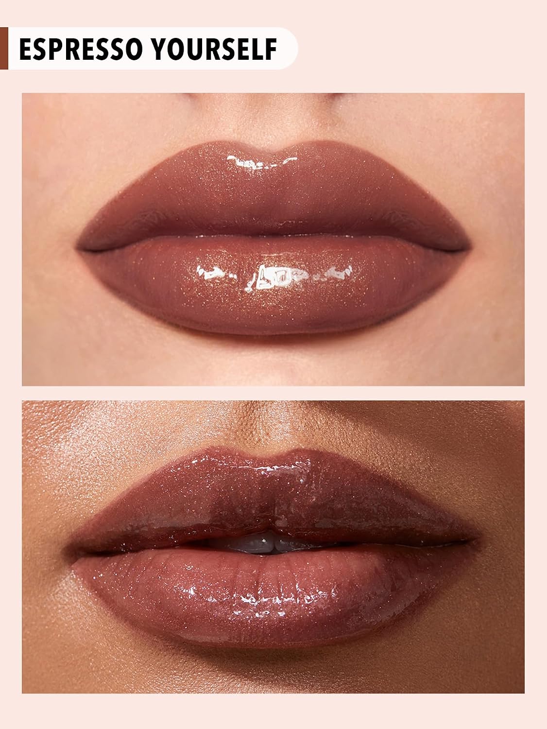 Power Bouquet Lip Gloss - Tinted Moisturizing Plumping Lip Oil with Camelia Extract | Espresso Yourself