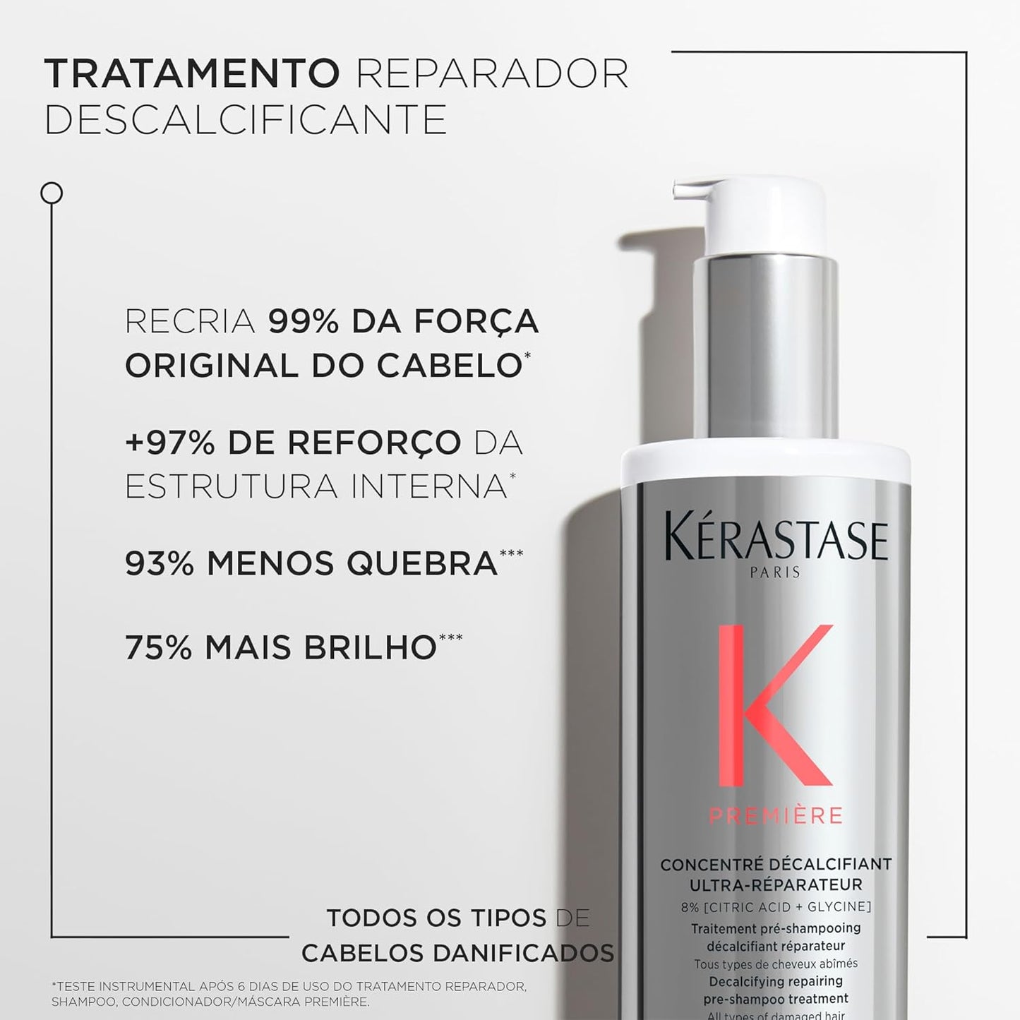Kerastase Pre-Shampoo Treatment - Dual-Action for Stronger Hair, Repairs Damage & Reduces Breakage | 8.5 oz