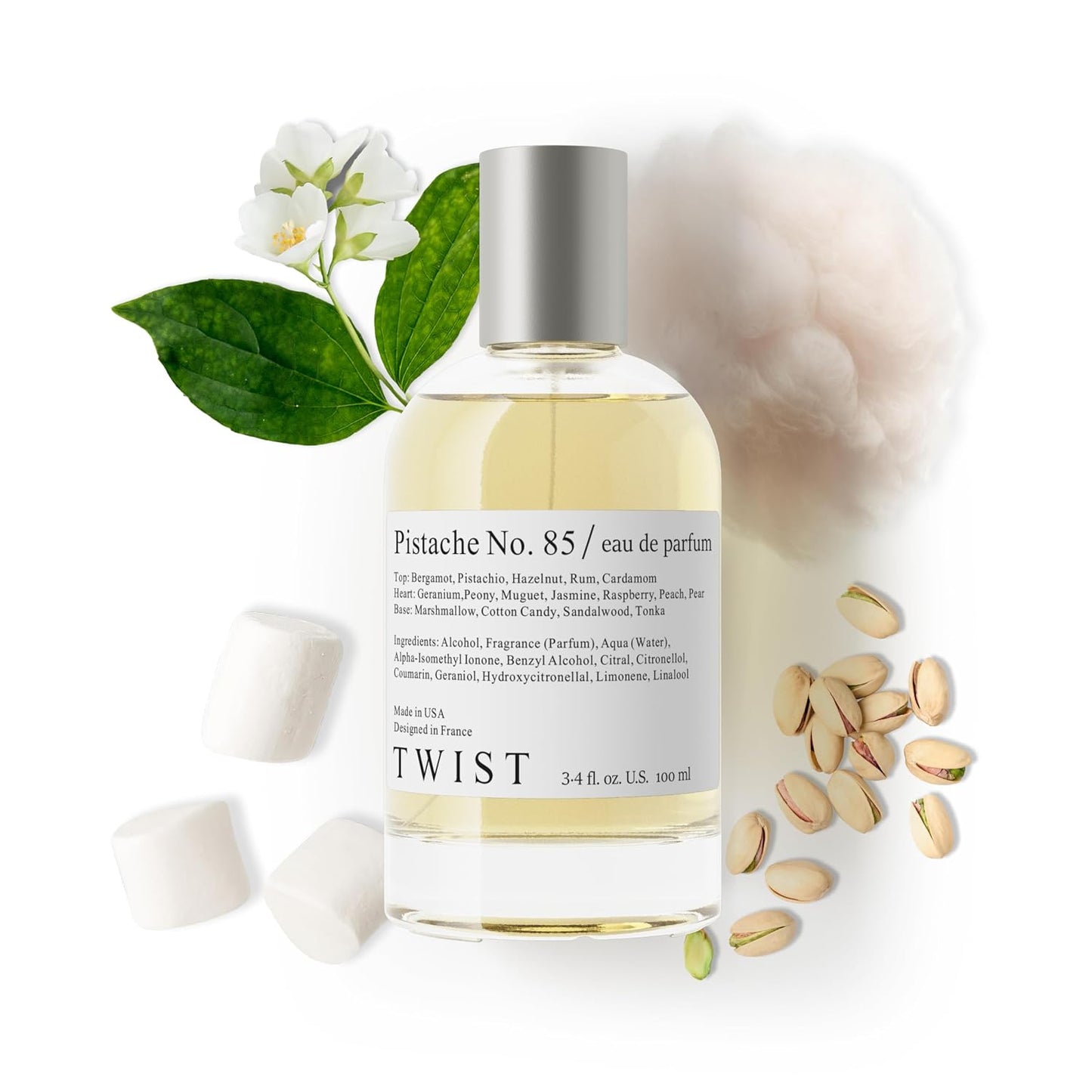 Eau De Parfum Inspired by Burberry Her - Long-Lasting Strawberry & Vanilla Fragrance Spray | 100 ml | Vegan & Clean Ingredients