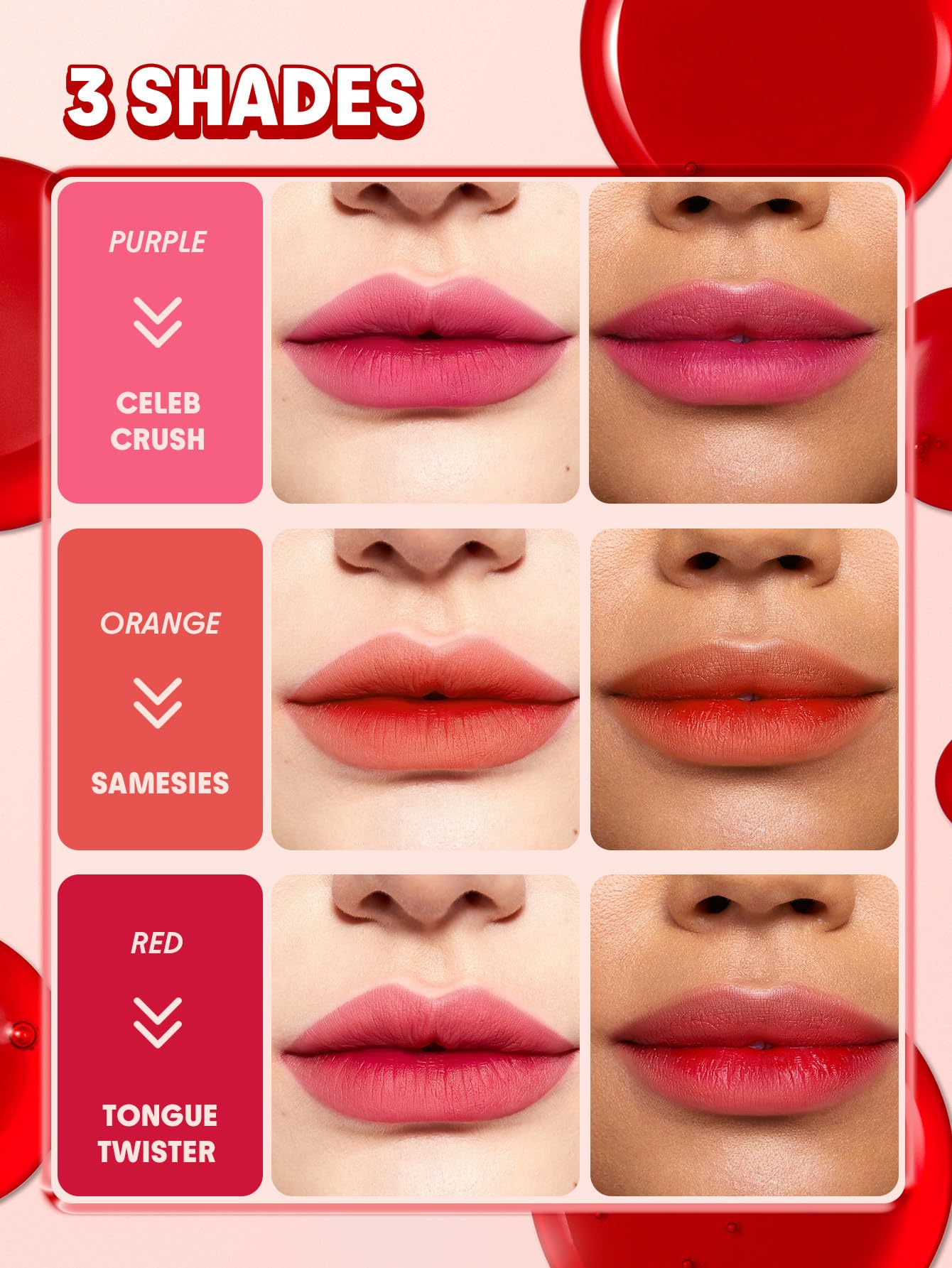 SHEGLAM Peel Talk Lip Tint Transfer-Proof, Highly Pigmented Color Peel Off Lip Stain Liner-Celeb Crush