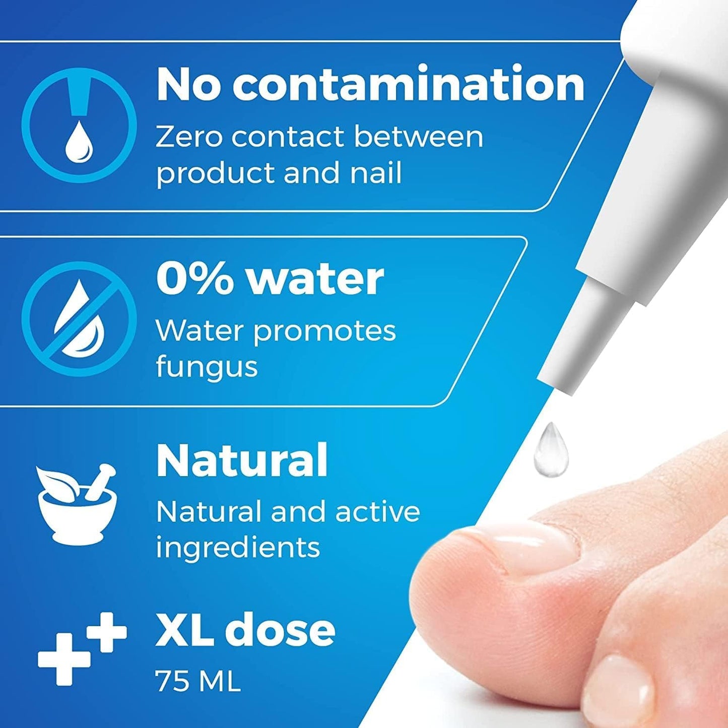 Toenail Fungus Treatment Extra Strength (FDA REGISTERED) - Fungi Nail Fungus Cream - XL - Nail Strengthener and Growth Improved Formula (Made in USA) 2.54 Fl oz