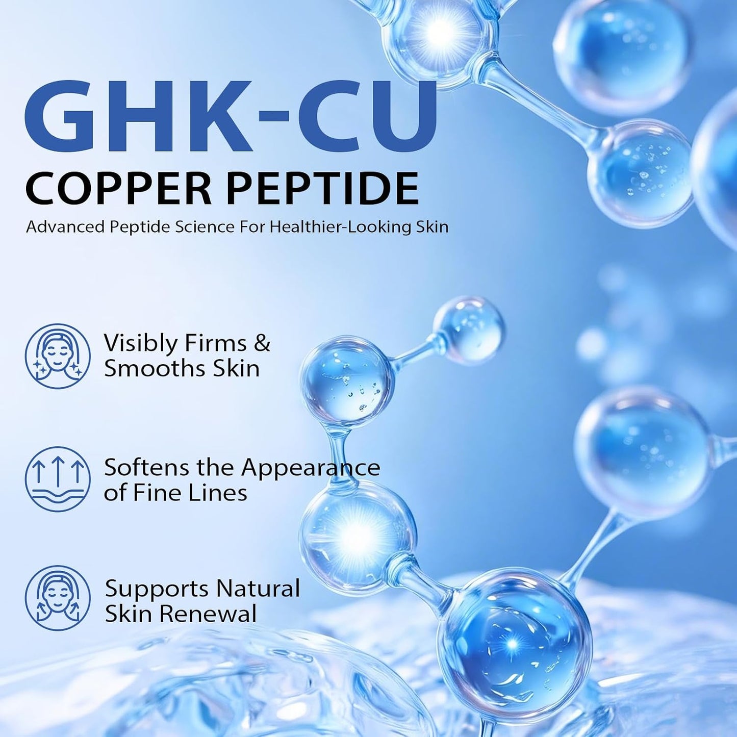 GHK-Cu Copper Peptide Cream - Deep Moisture Balm with Manuka Honey & Vitamin E | 4.2 oz for Face & Body