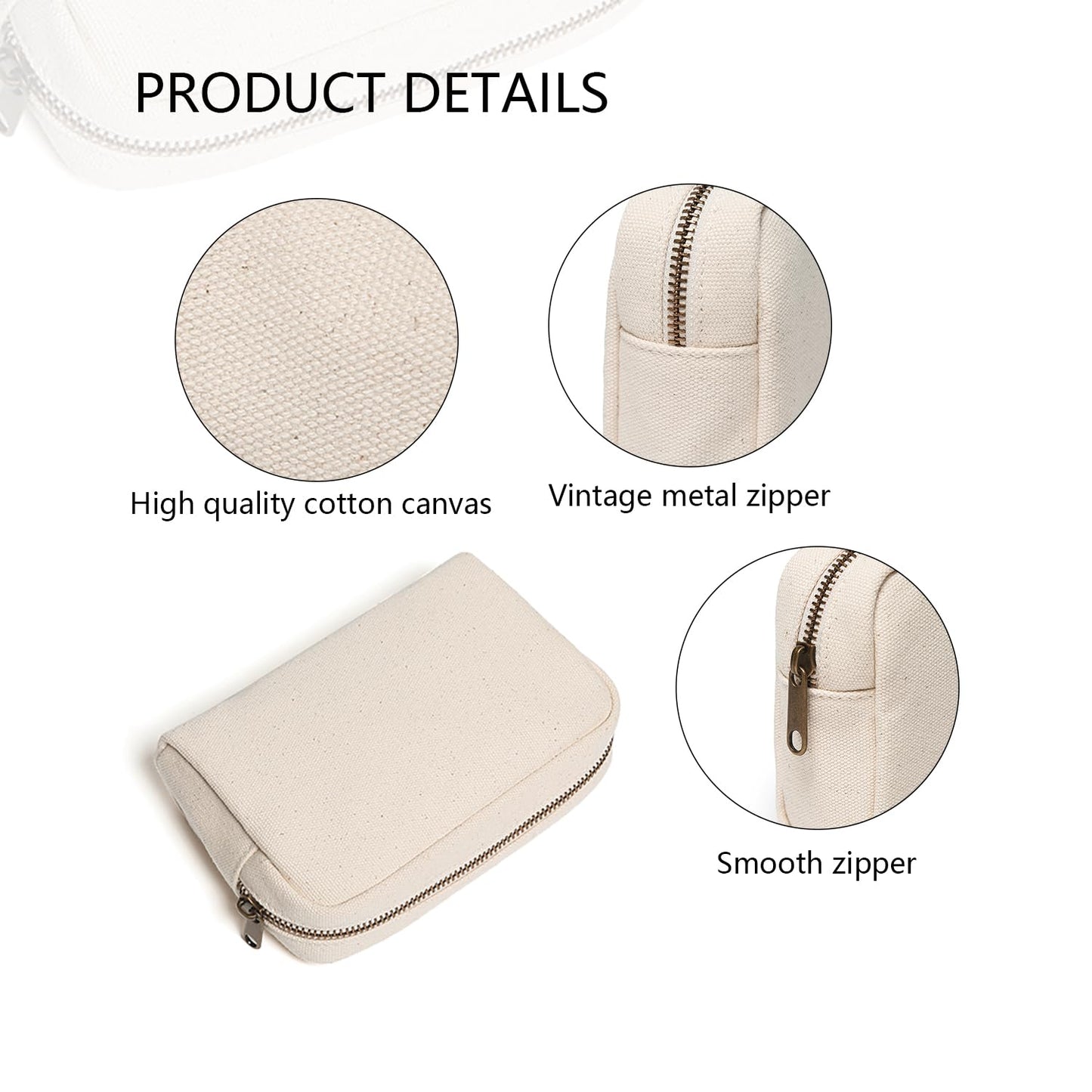 YONBEN Cosmetic Bags Sleek and Versatile Carryalls for Your Beauty Essentials