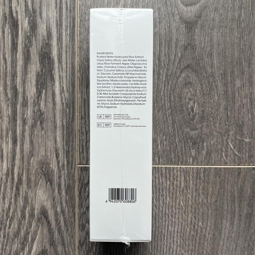 Natural Rice Toner - Ceramide-Infused Hydrating Formula for Dull & Dry Skin | 4.05 Fl Oz