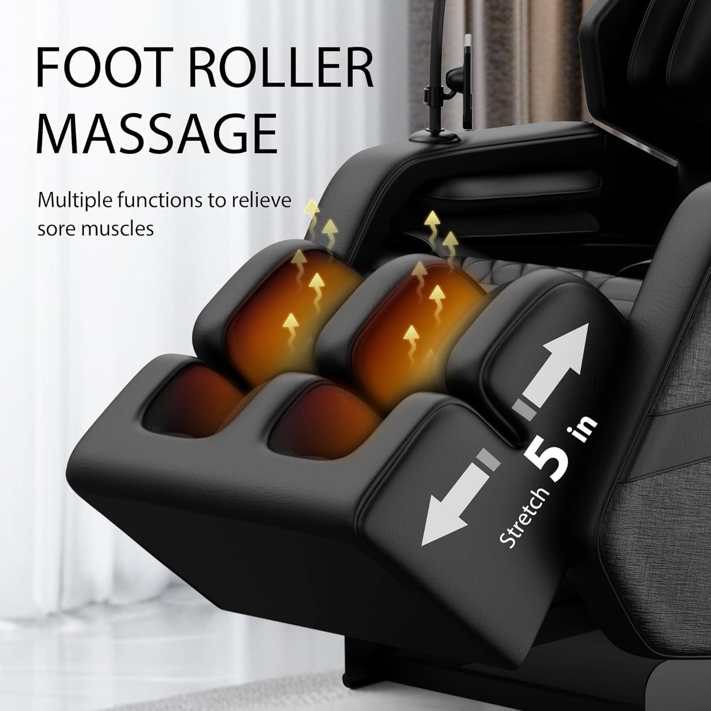 Full Body Massage Chair - Zero Gravity with Airbag Massage, Heating & Touch Screen | 2026 Model