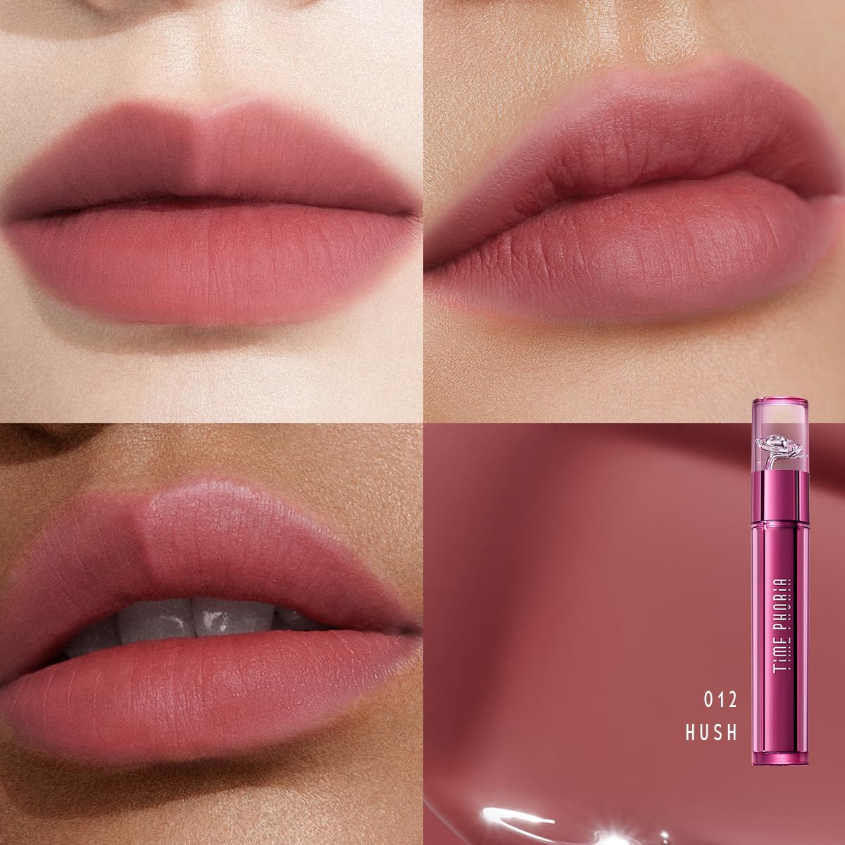 Altera Blurring Tint Lip Stain - Nude Pink Glossy to Matte Finish | Weightless, Hydrating, Long-Lasting Lip Makeup