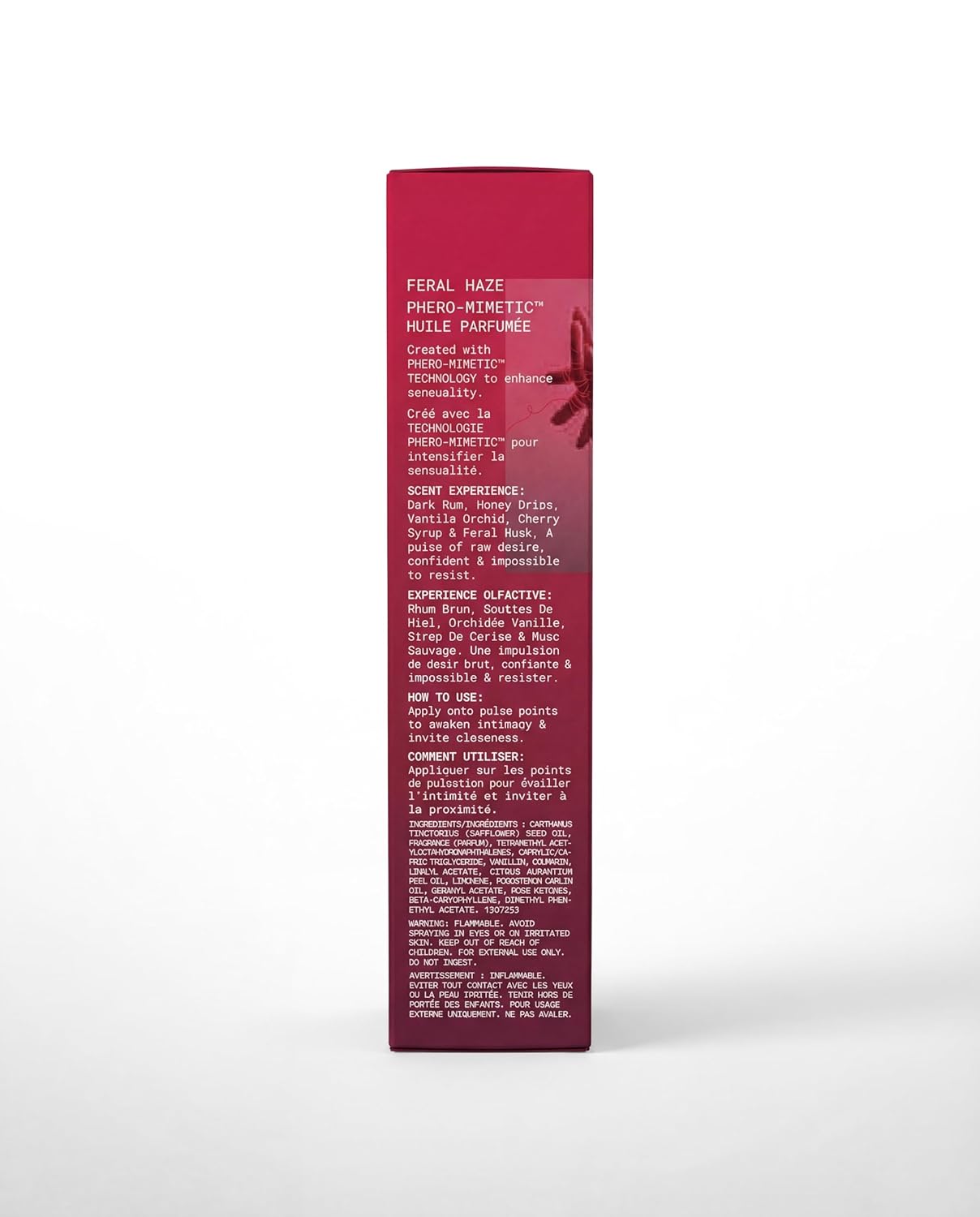 Pheromone Roll-On Perfume Oil for Women - Spicy Sweet Vanilla Amber & Dark Rum | Long-Lasting Fragrance