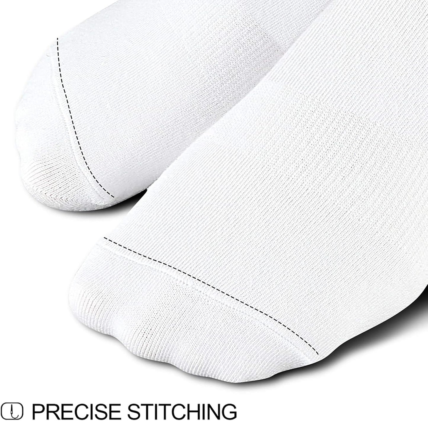 No Show Socks for Women - Non-Slip Flat Boat Line | 4-8 Pairs, Comfortable & Breathable