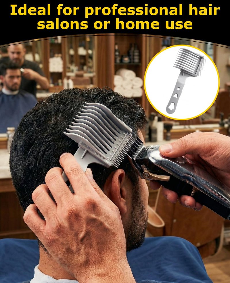 Geyynow Blend Friend Fade Comb, 4-in-1 Detachable Blendfriend Hair Tool for Men Haircut