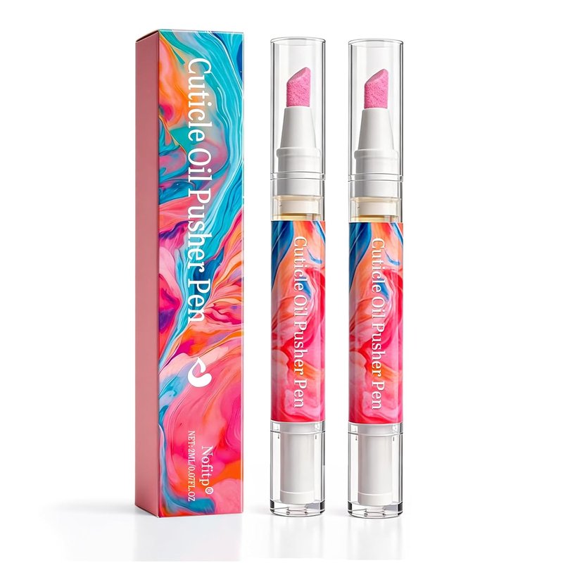 Ceramic Cuticle Pen - Moisturizes & Polishes Dry Cuticles | Instantly Removes Dead Skin, Leaves Nails Shinier