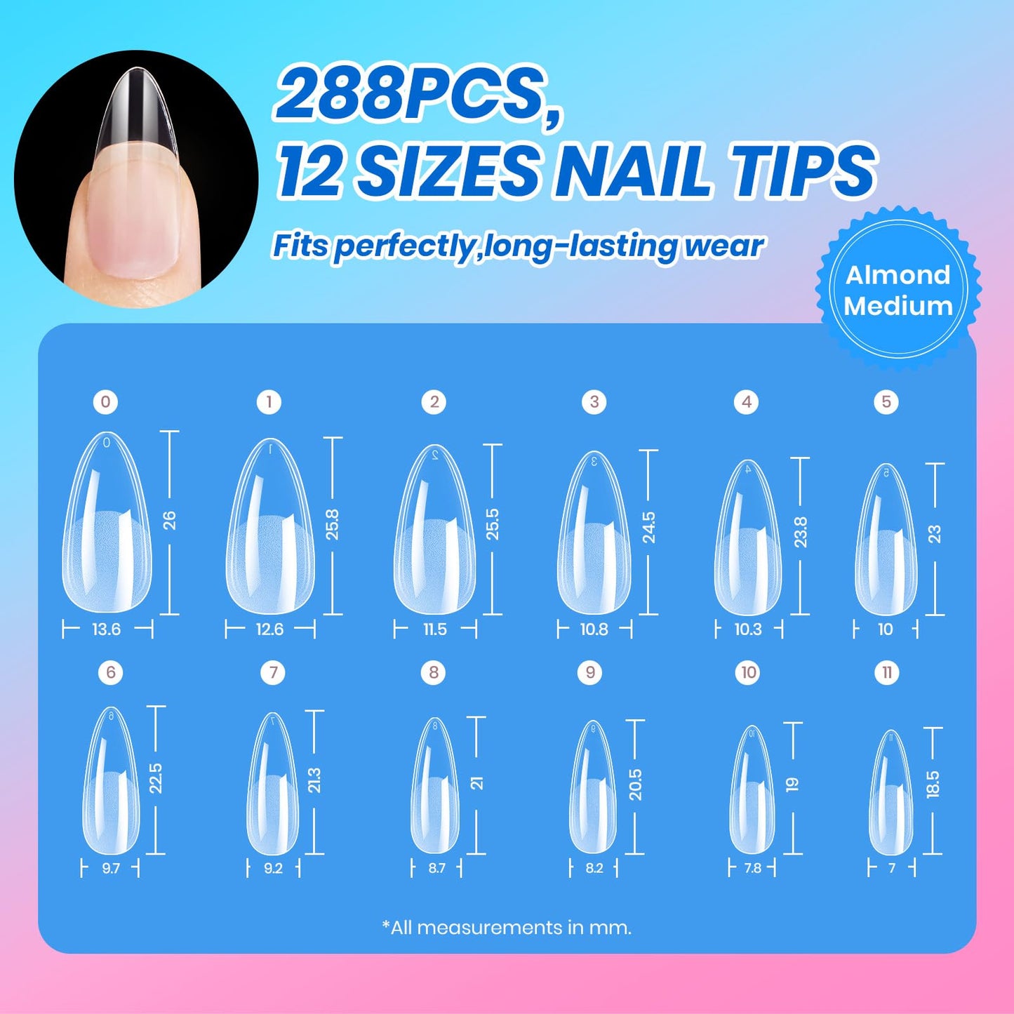 Beetles Deal Box Gel Nail Polish Kit with U V Light - 35 Colors Gel Polish Almond Nail Tips Creative Flow 88 Pcs Nails Kit with TPO&HEMA Free Base Matte/Glossy/Glitter Top Coat DIY Gifts