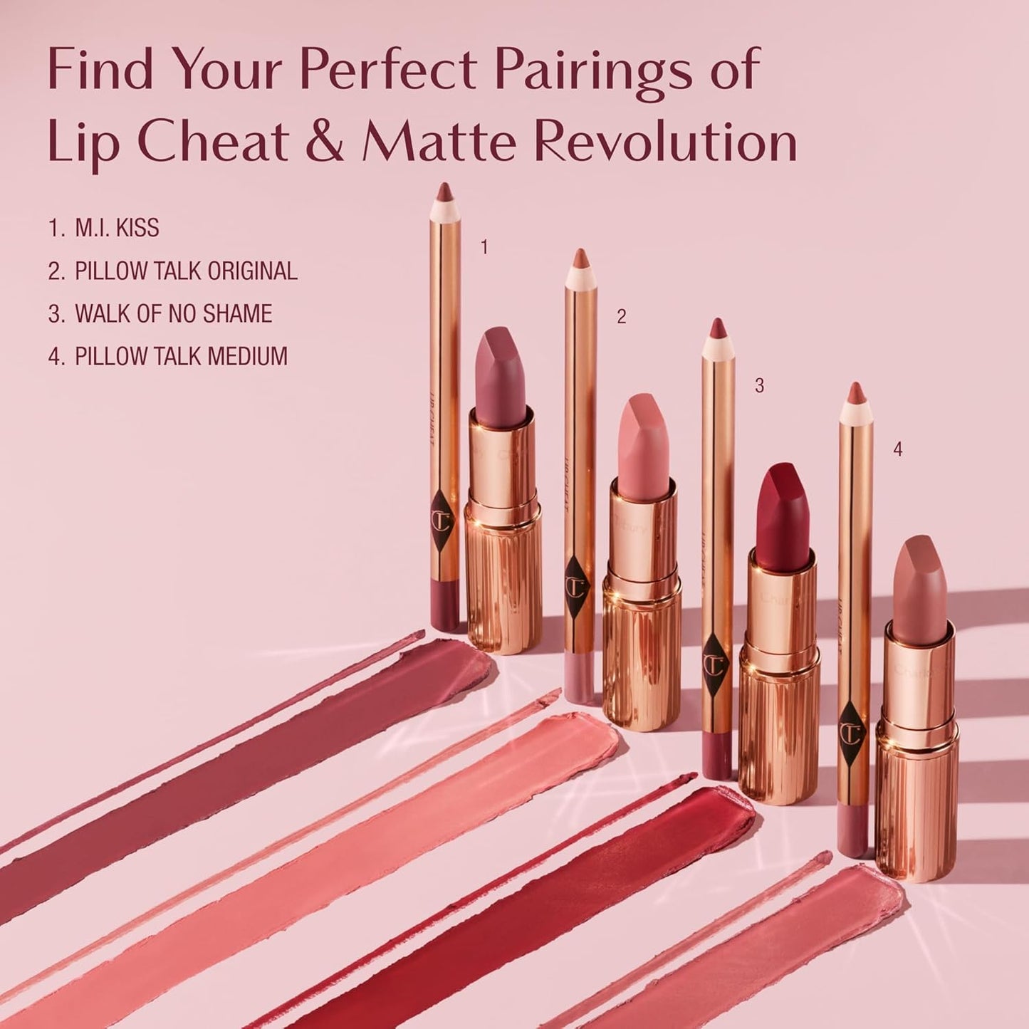 Charlotte Tilbury Lip Cheat Lip Liner Pencil - Define Your Lips with Jojoba Oil & Hyaluronic Acid - Waterproof & Smudge-Proof