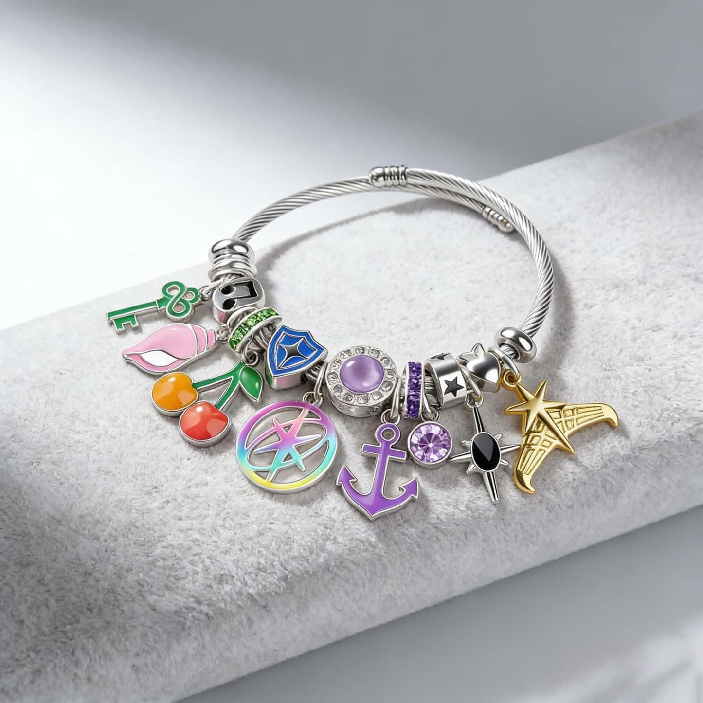 KPop Charm Bracelet for Women - Adjustable Beaded Friendship Gift | Stylish Katseye Design