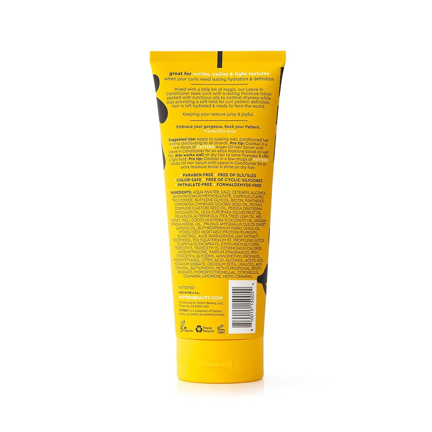 Pattern Leave-In Conditioner - Rich Moisture for Curly, Coily & Tight-Textured Hair | 9.8 fl oz